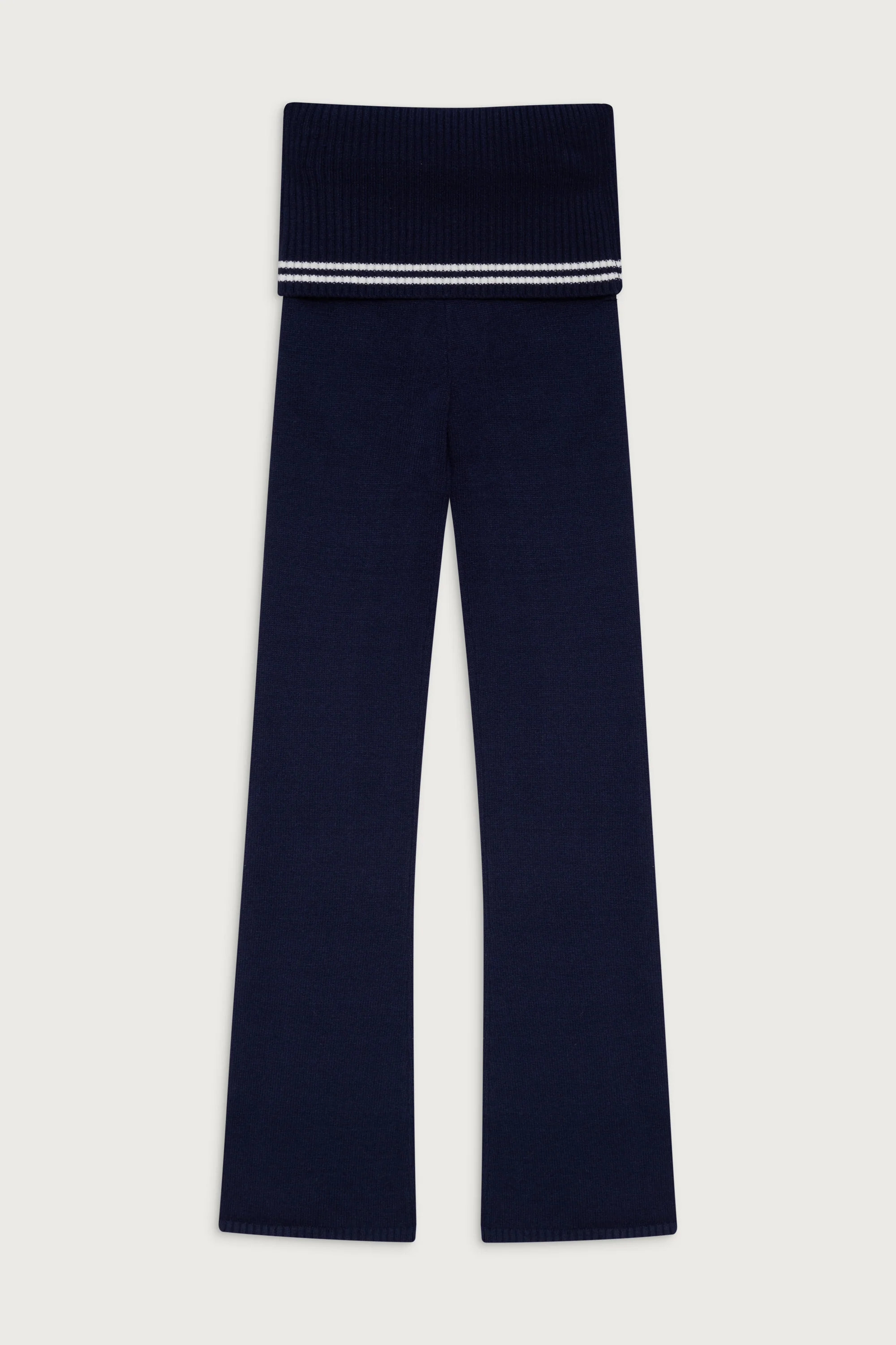 Aimee Cloud Knit Flare Pant - Starlight - Image 3
