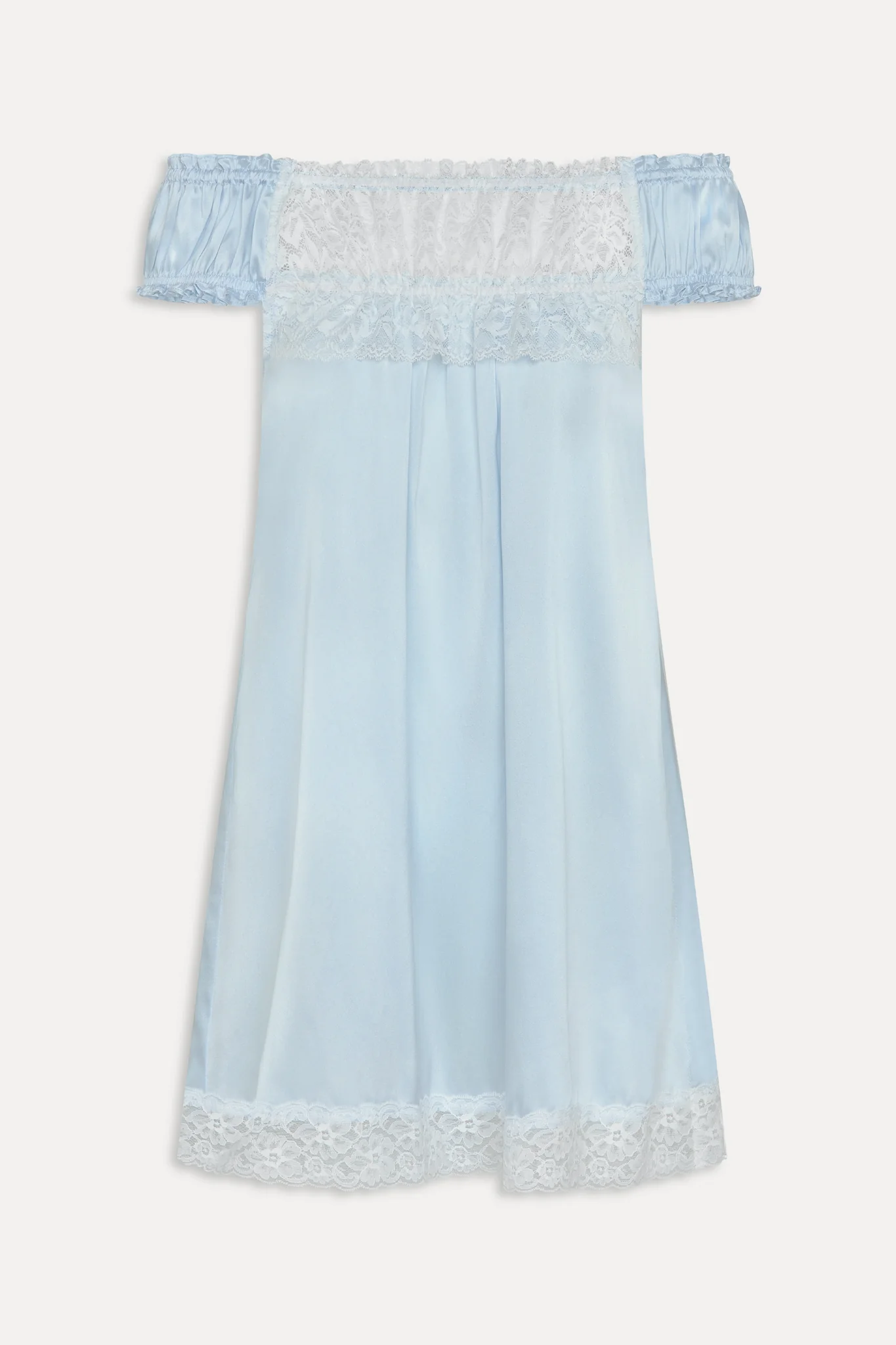 Carlisle Silk Babydoll Dress - Beach Club - Image 3