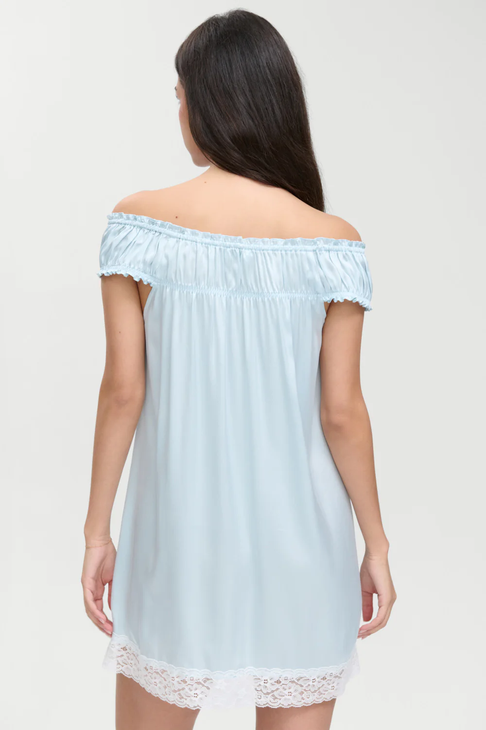 Carlisle Silk Babydoll Dress - Beach Club - Image 5