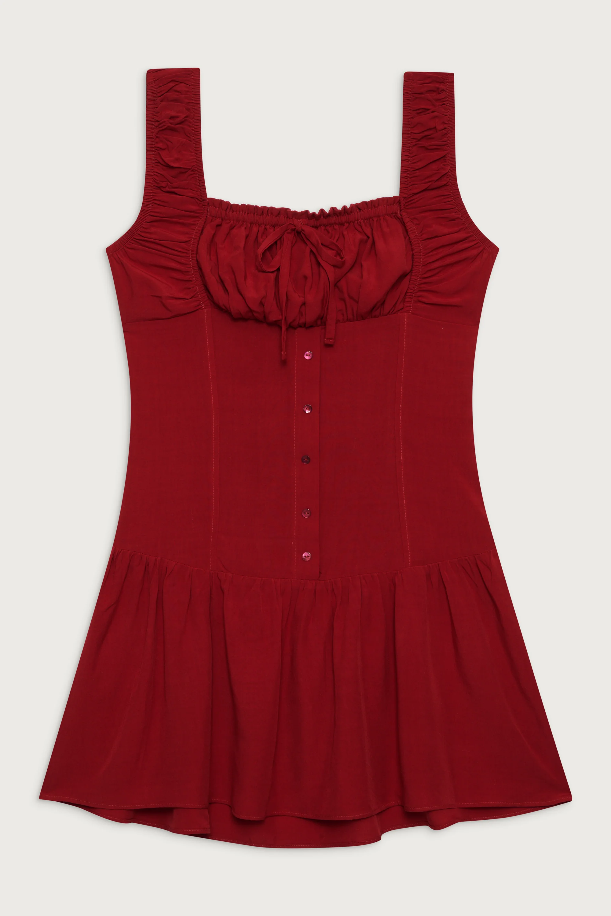 Christa Ruffle Mini Dress - Romance - Image 3