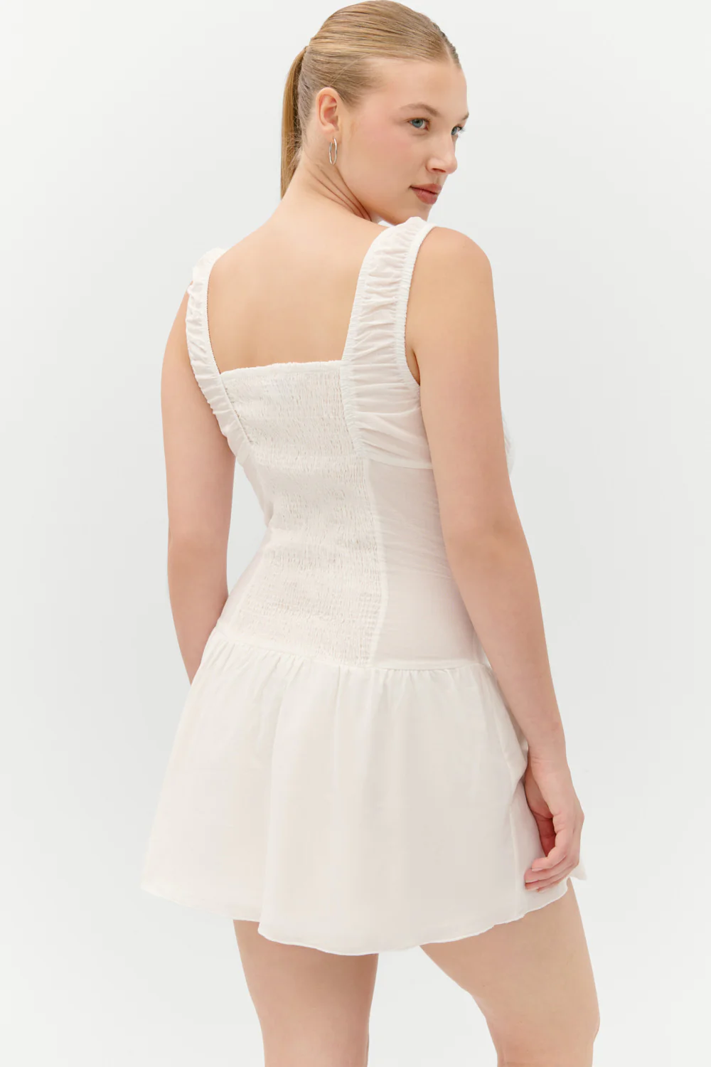 Christa Ruffle Mini Dress - Sunrose - Image 8