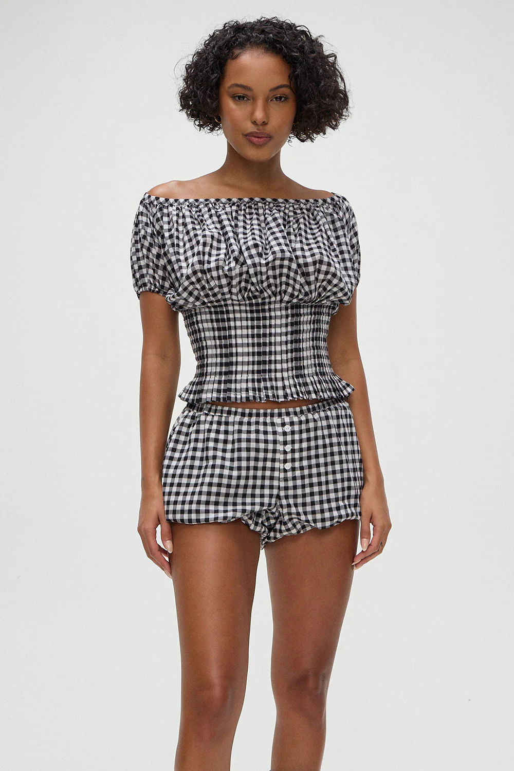 Cider Bloomers - Black Gingham - Image 2