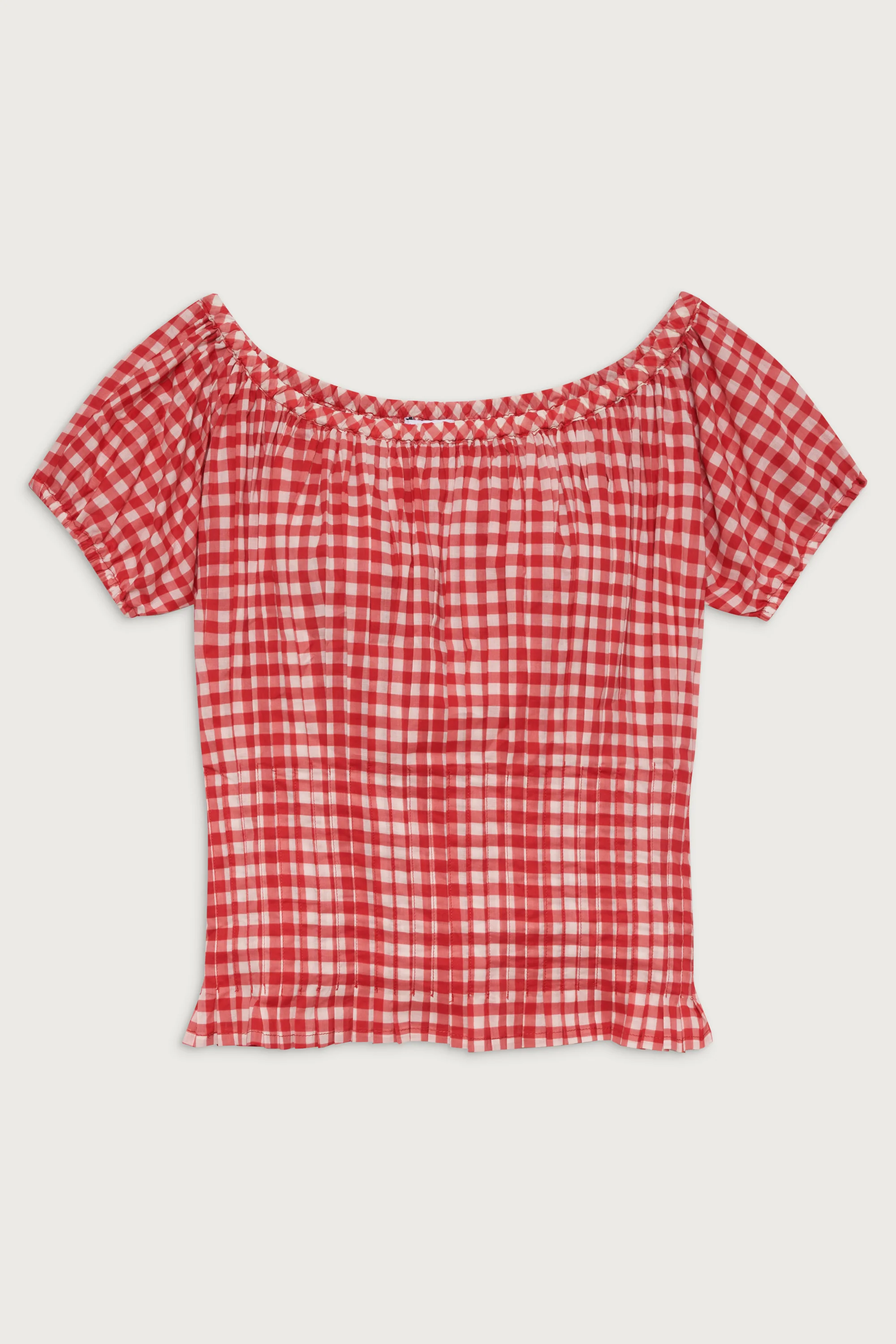 Cider Gingham Blouse - Cherry Gingham - Image 3