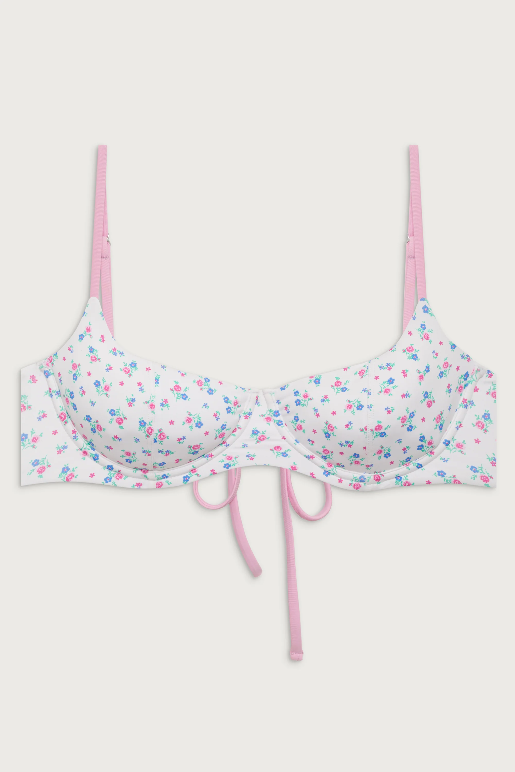 Cola Underwire Balconette Bikini Top - Sweet Meadow - Image 2