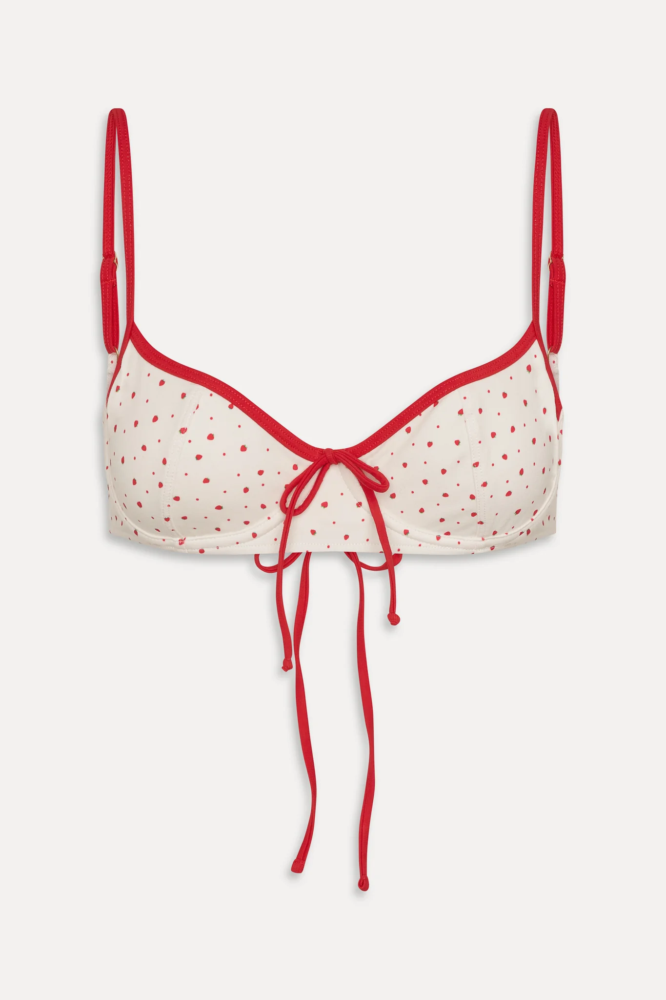 Cola Underwire Bikini Top - Tiny Berry - Image 3