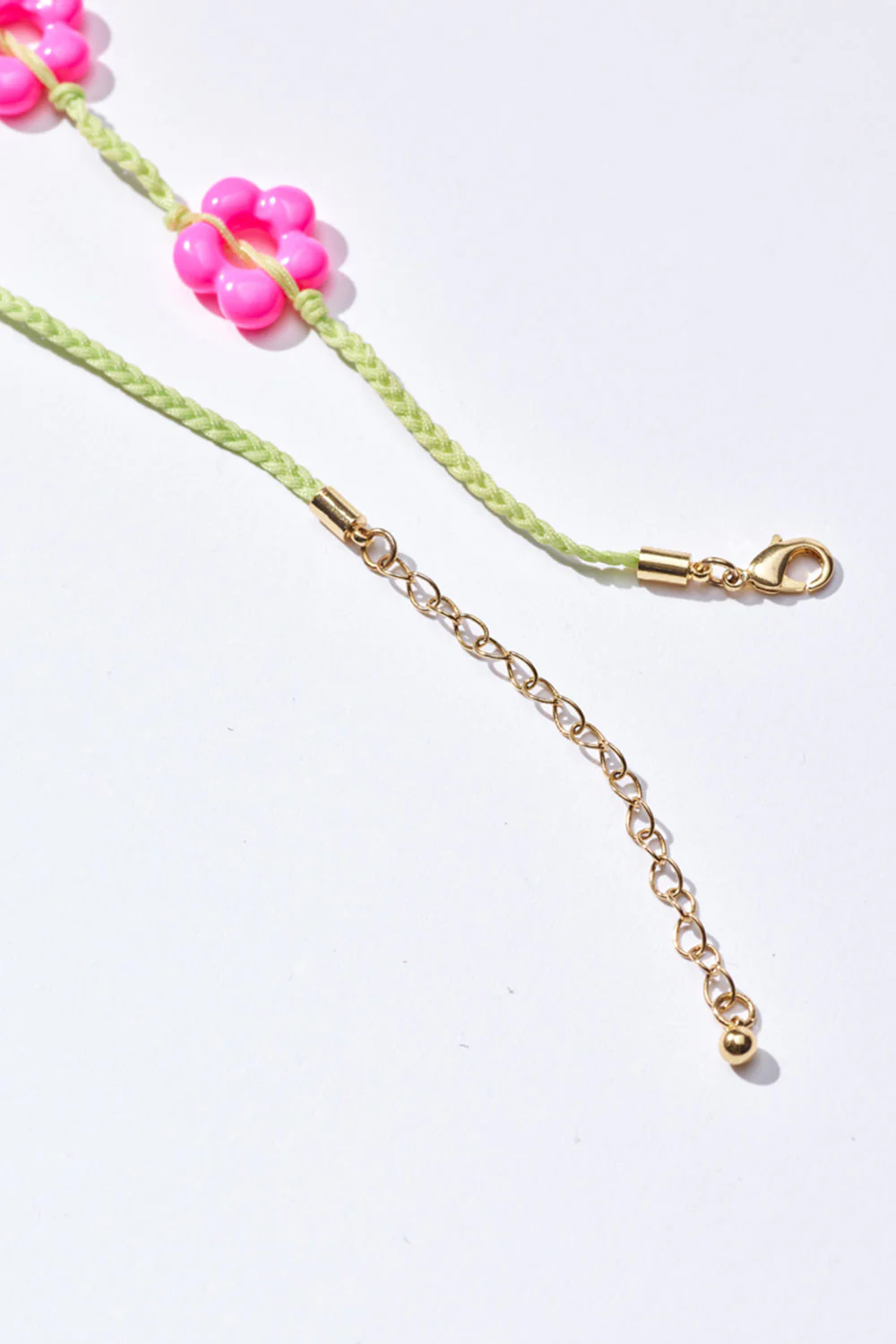 Daisy Chain Necklace - Kiwi - Image 4