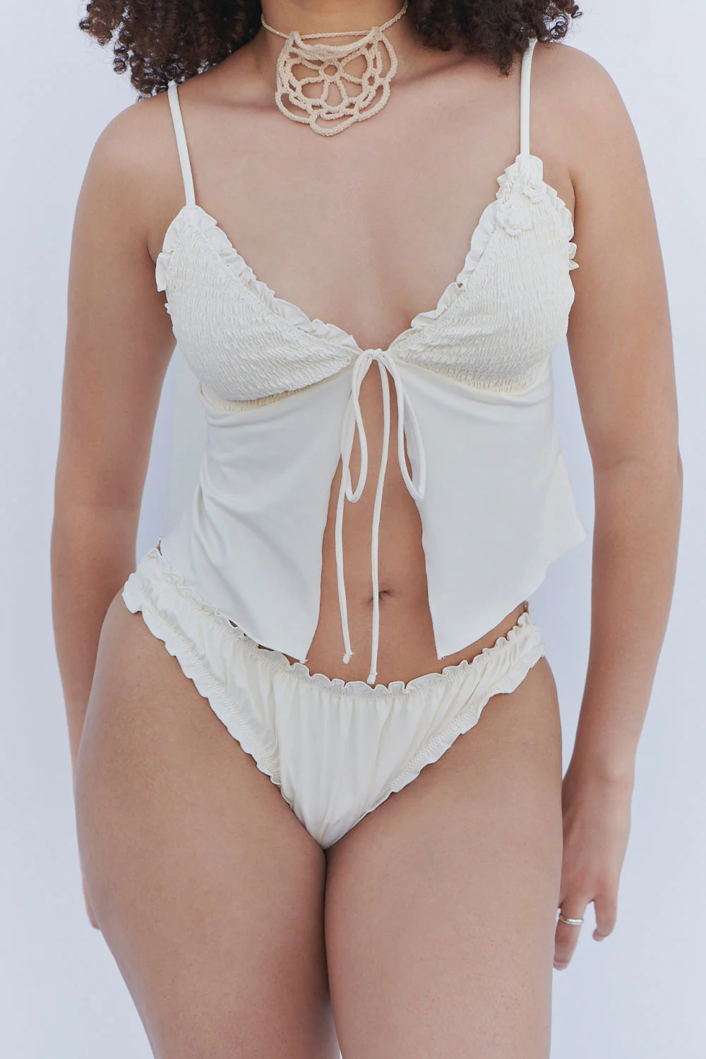 Dawson Cheeky Bikini Bottom - Sunrose - Image 3