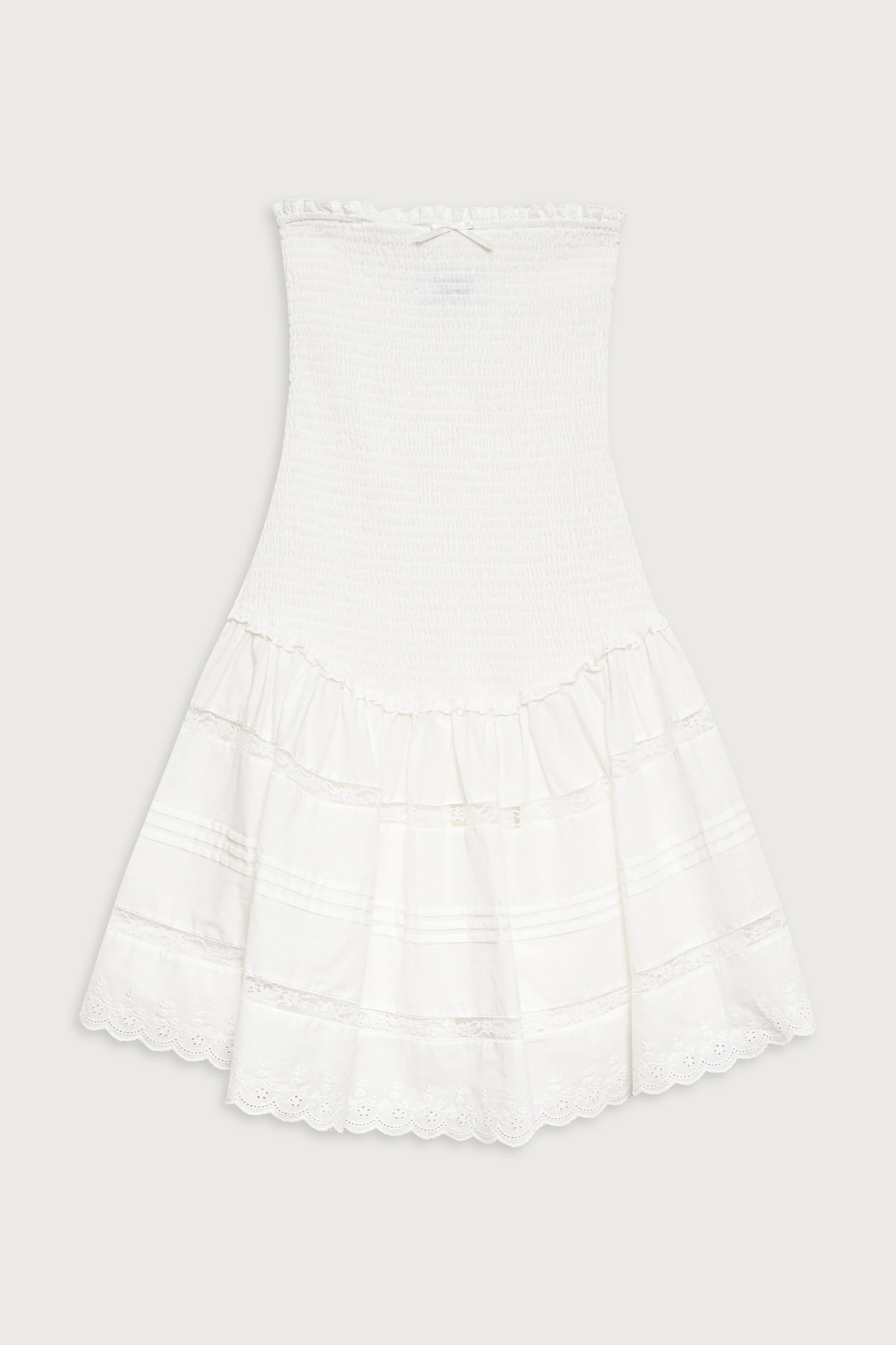 Day Princess Mini Dress - White - Image 3