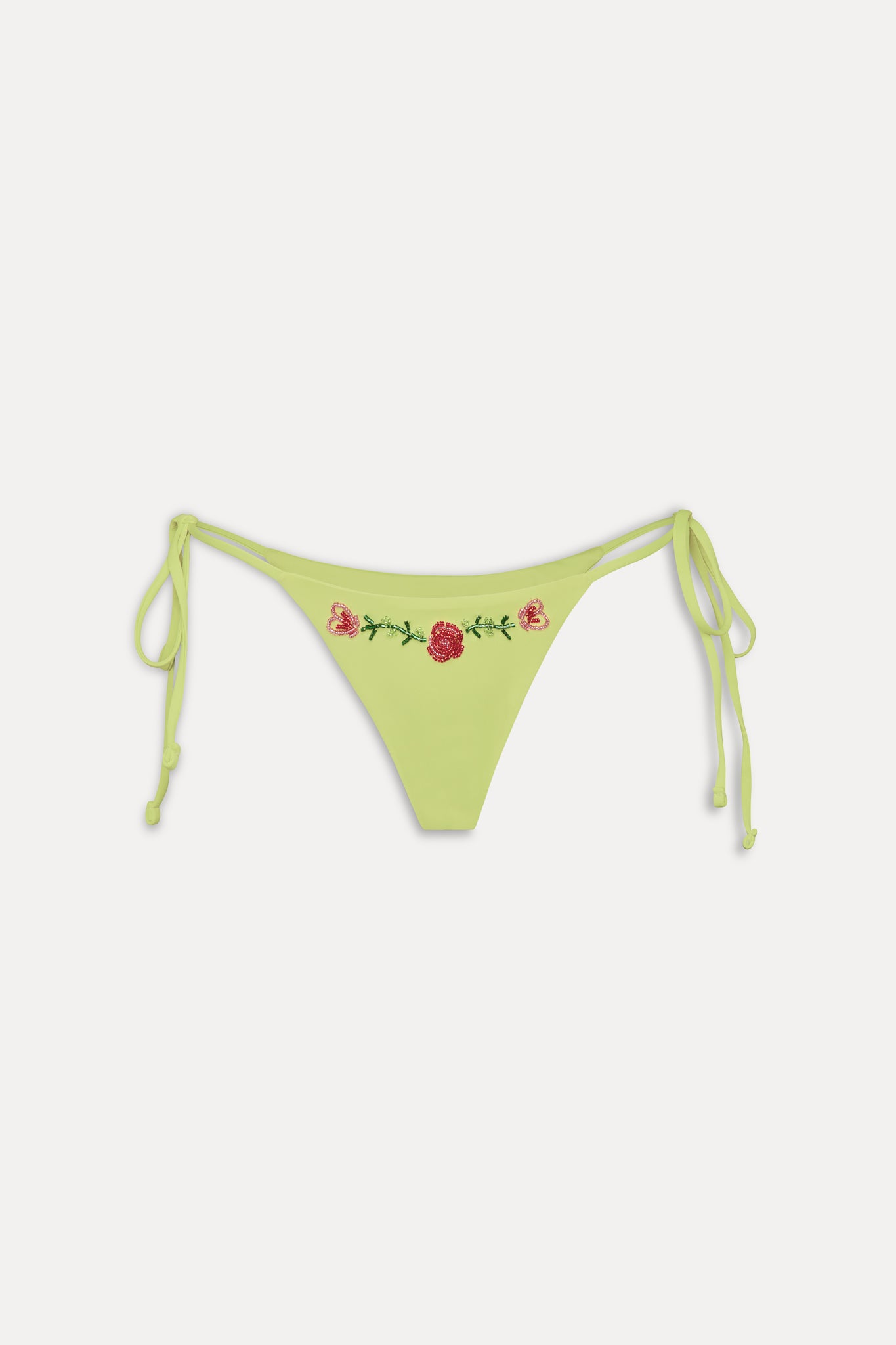 Divine Skimpy String Bikini Bottom - Lily Pad - Image 3