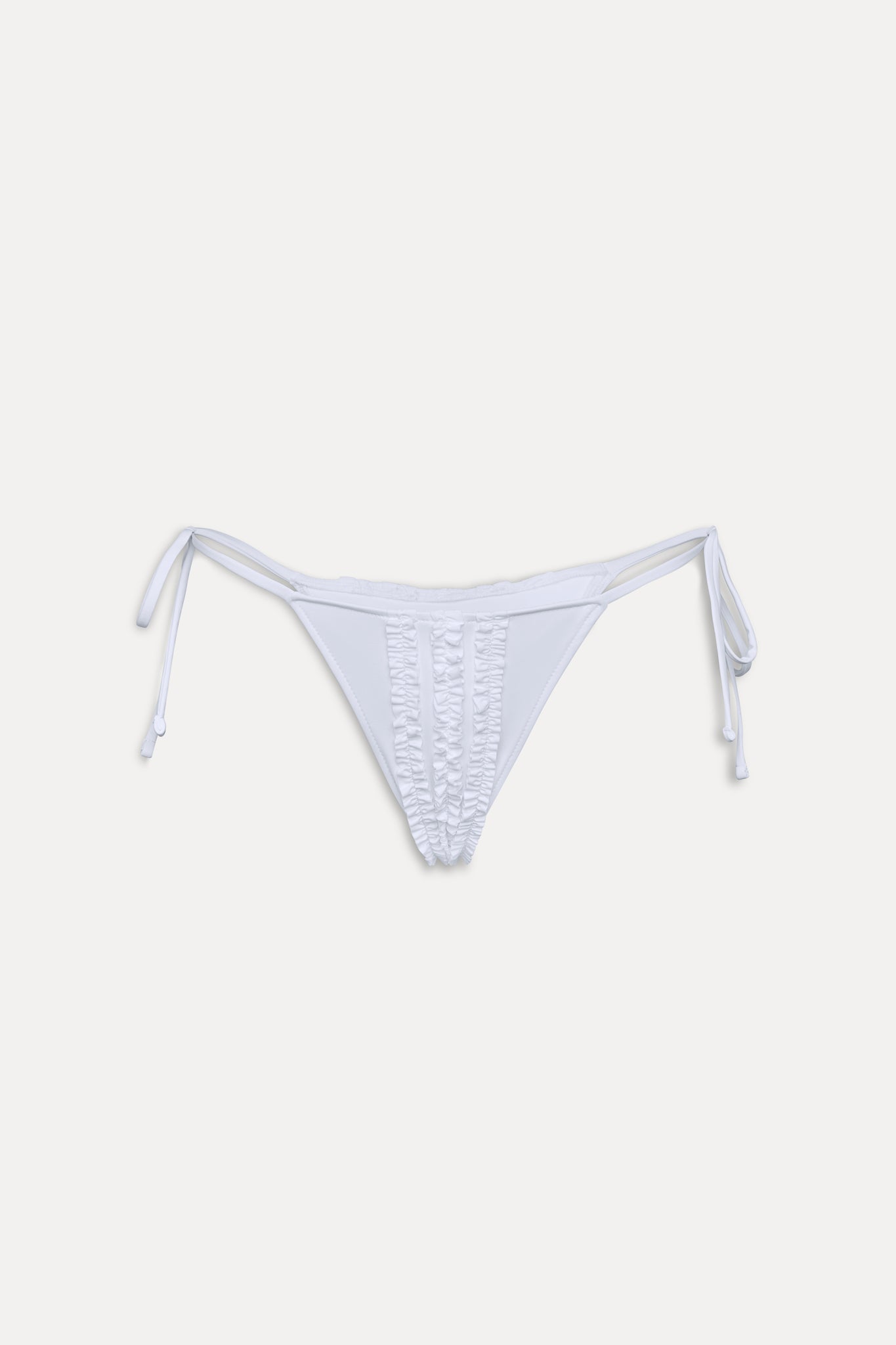 Divine Skimpy String Bikini Bottom - Optic White - Image 3