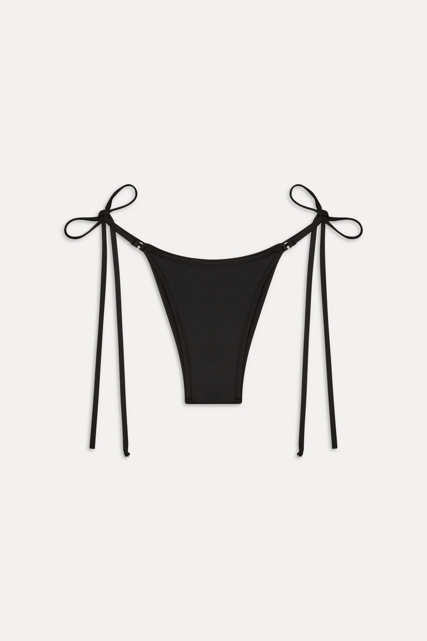 Elena Skimpy Bikini Bottom - Black - Image 3