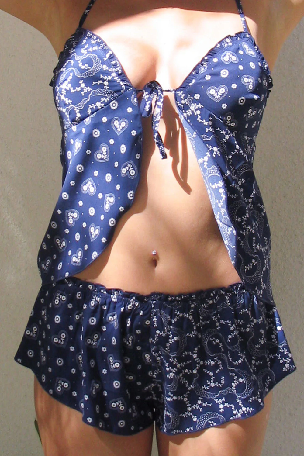 Flora Bandana Mini Short - Dixie - Image 4