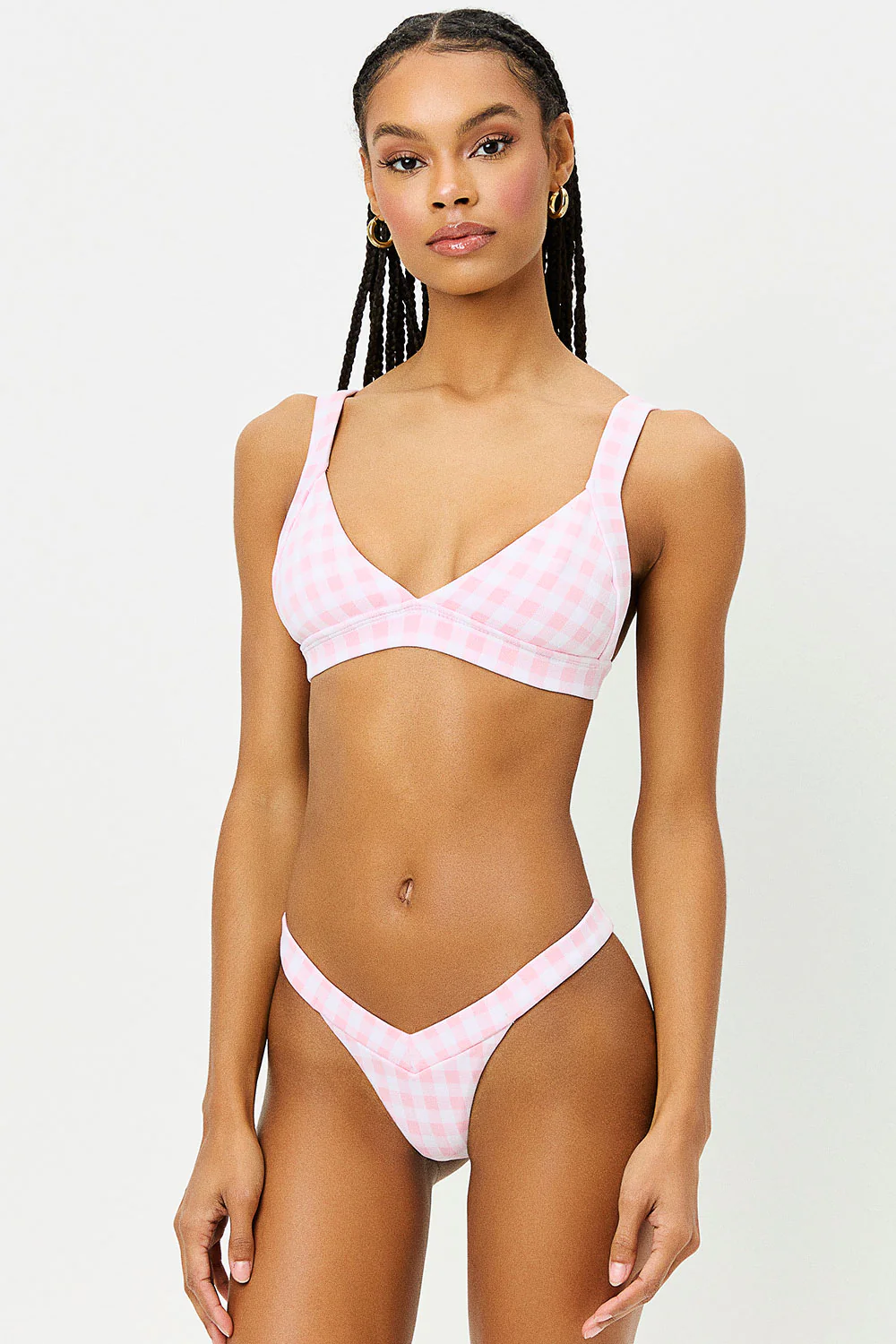 Georgia Skimpy Bikini Bottom - Pink Picnic - Image 2