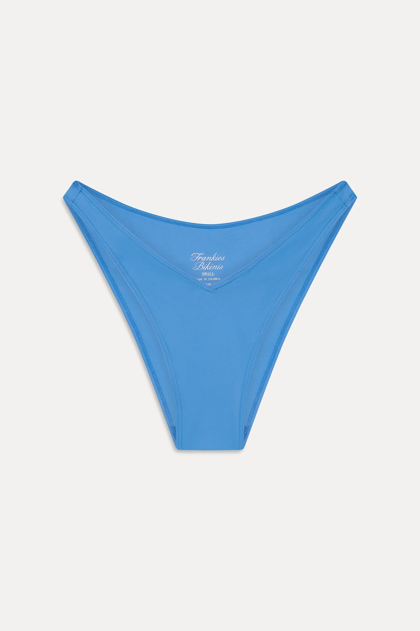 Harper Cheeky Bikini Bottom - Azure - Image 3
