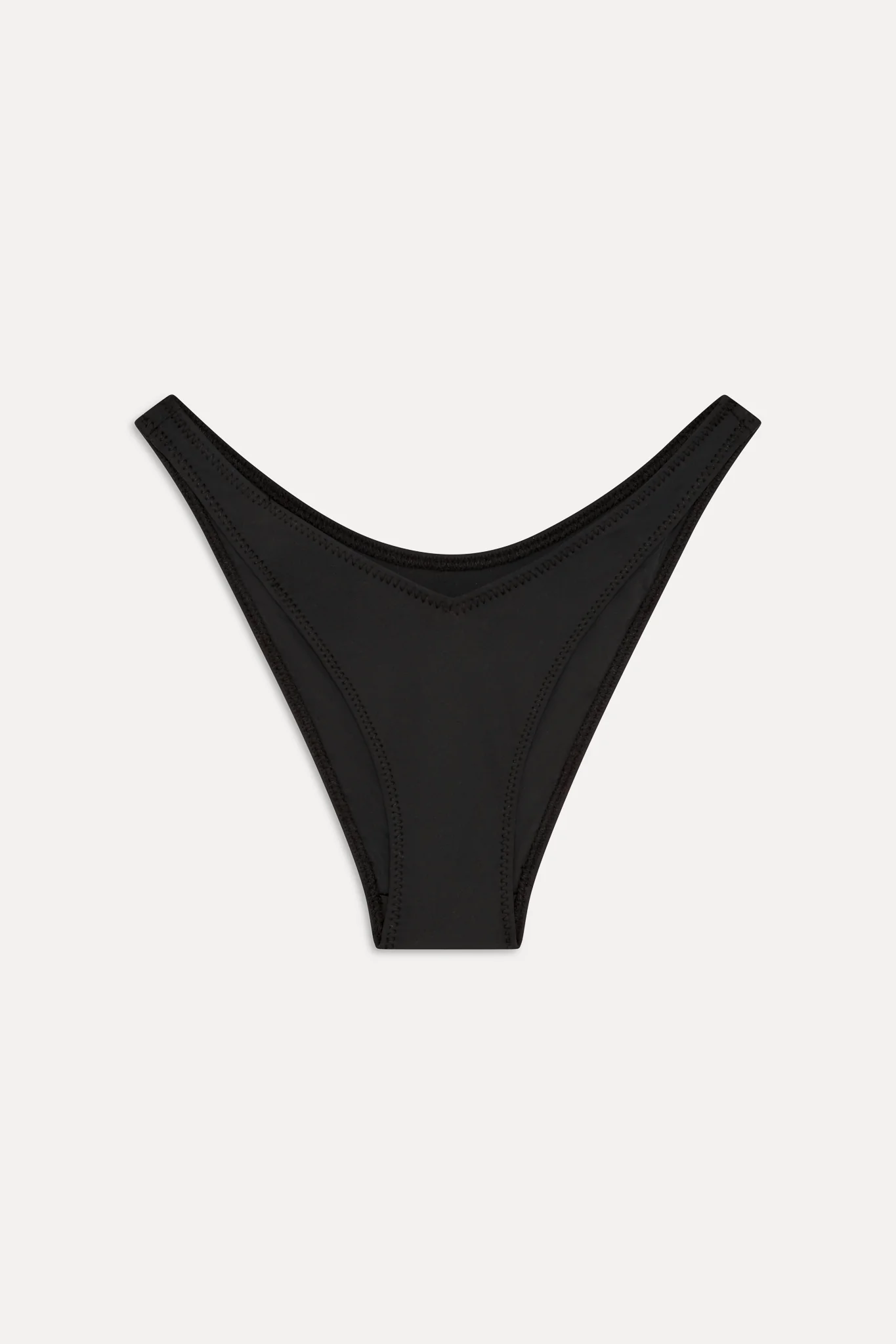 Harper Cheeky Bikini Bottom - Black - Image 3
