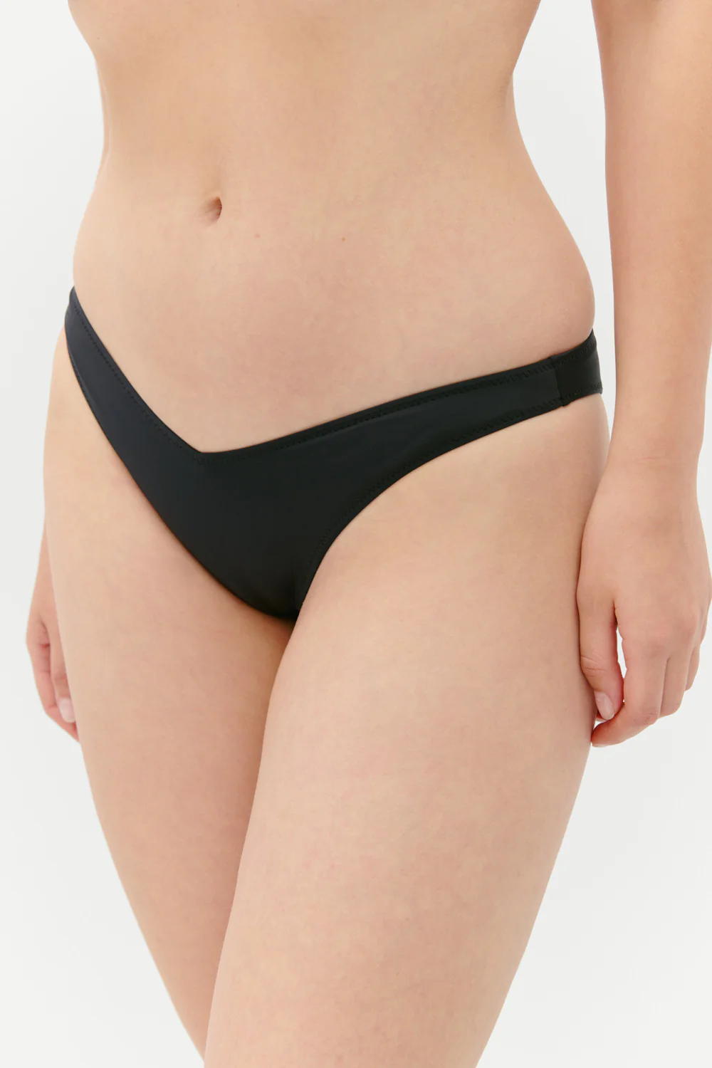 Harper Cheeky Bikini Bottom - Black - Image 5