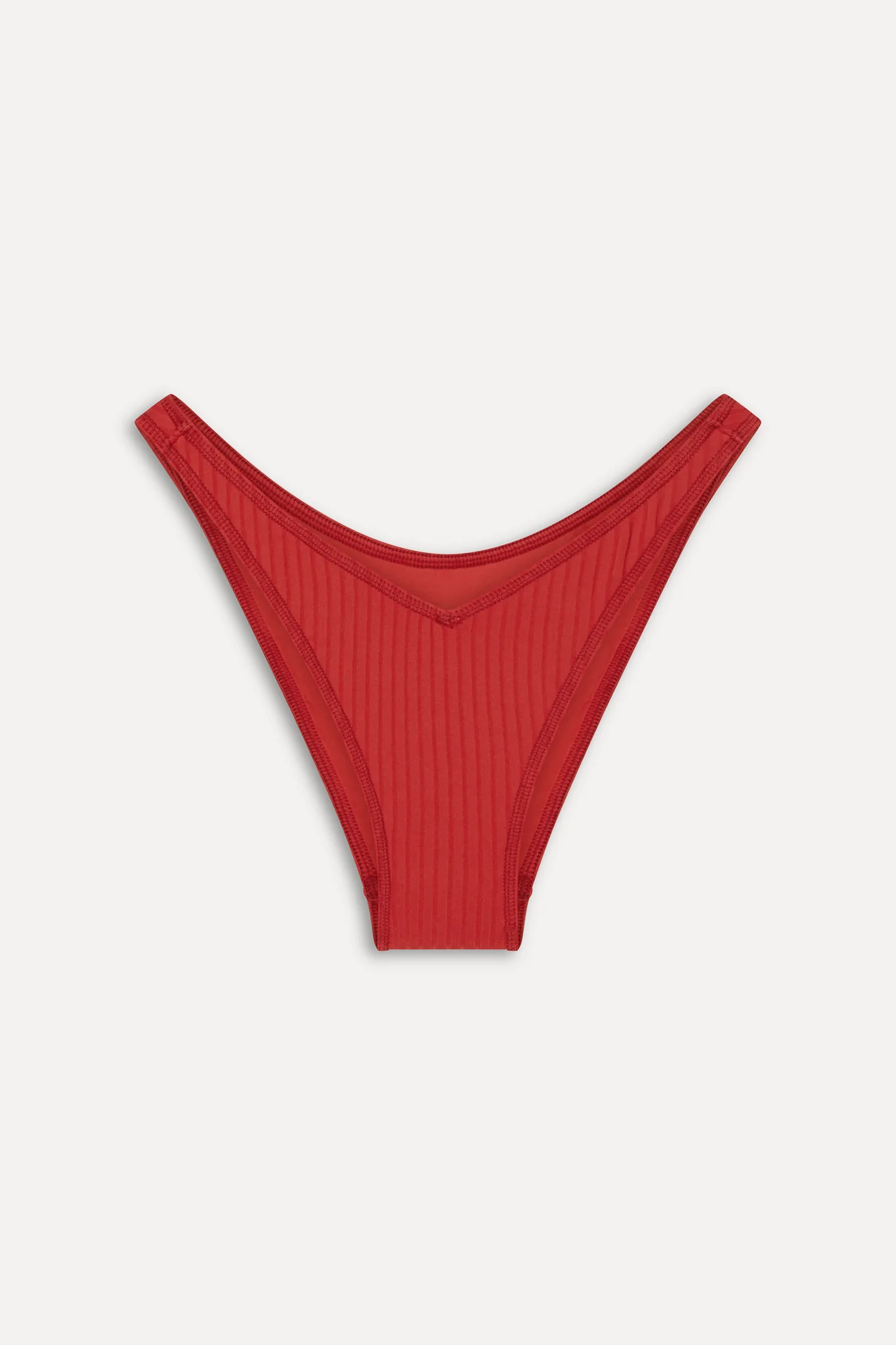 Harper Cheeky Bikini Bottom - Cherry - Image 3