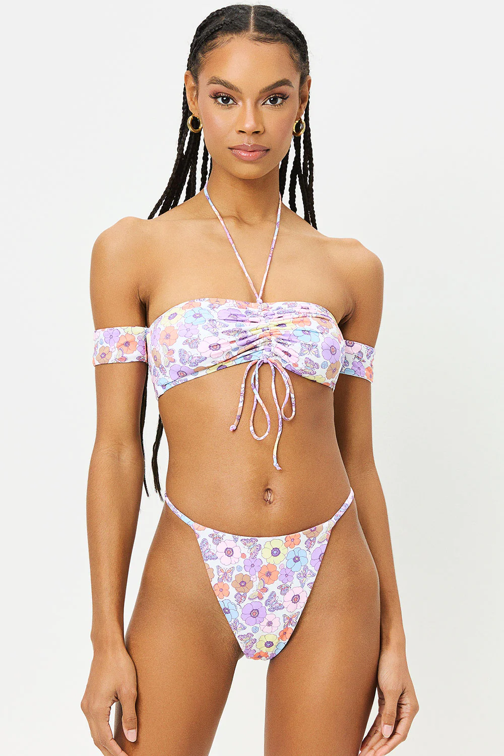 Jagger Thong Bikini Bottom - Mariposa - Image 2