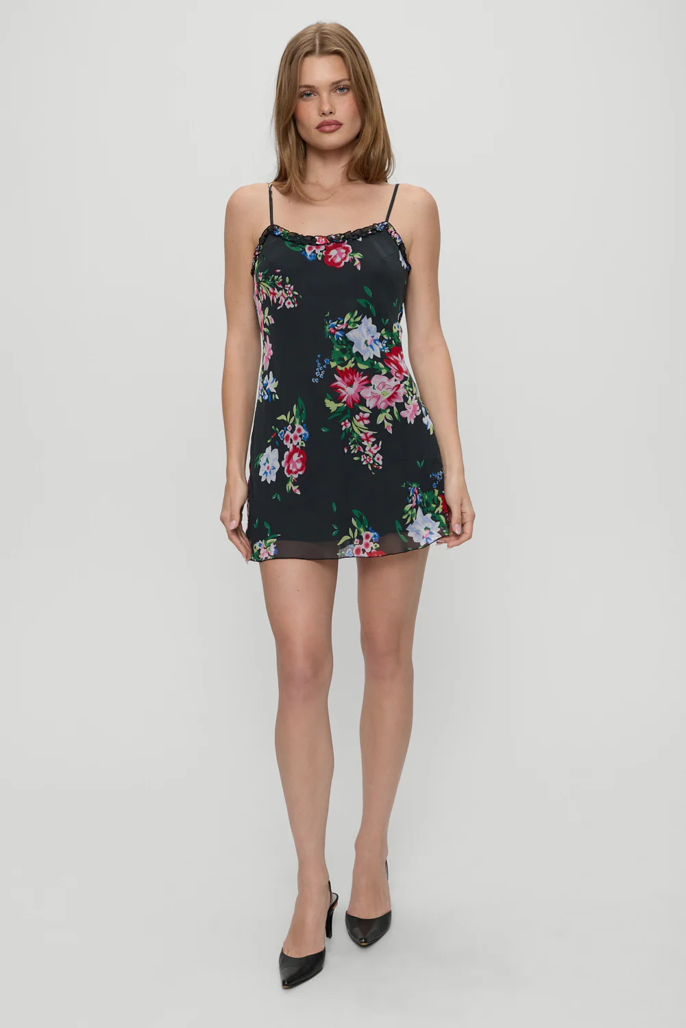 Josie Floral Mini Dress - Bouquet - Image 6