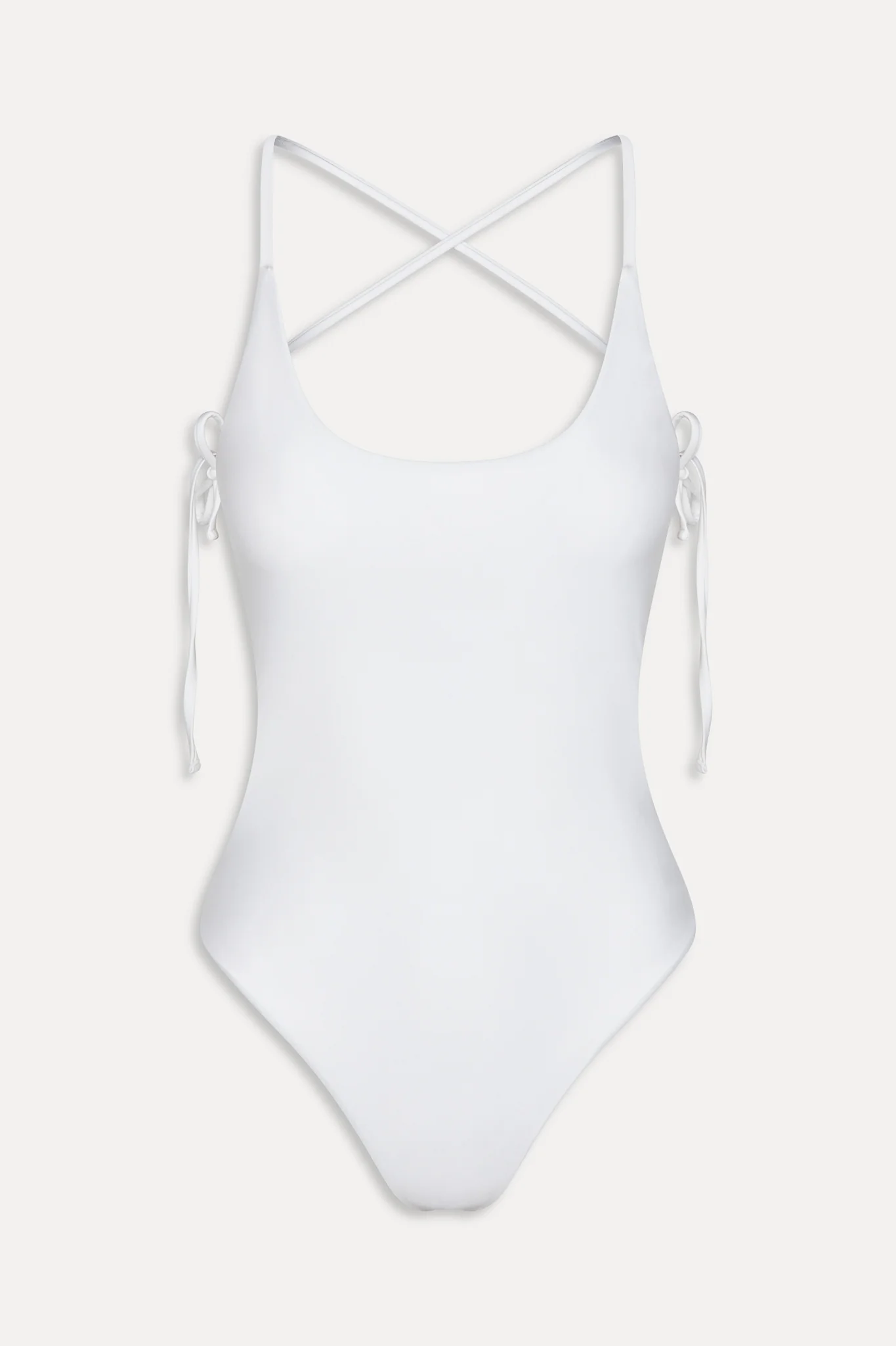 La Plage One Piece Swimsuit - Optic White - Image 3