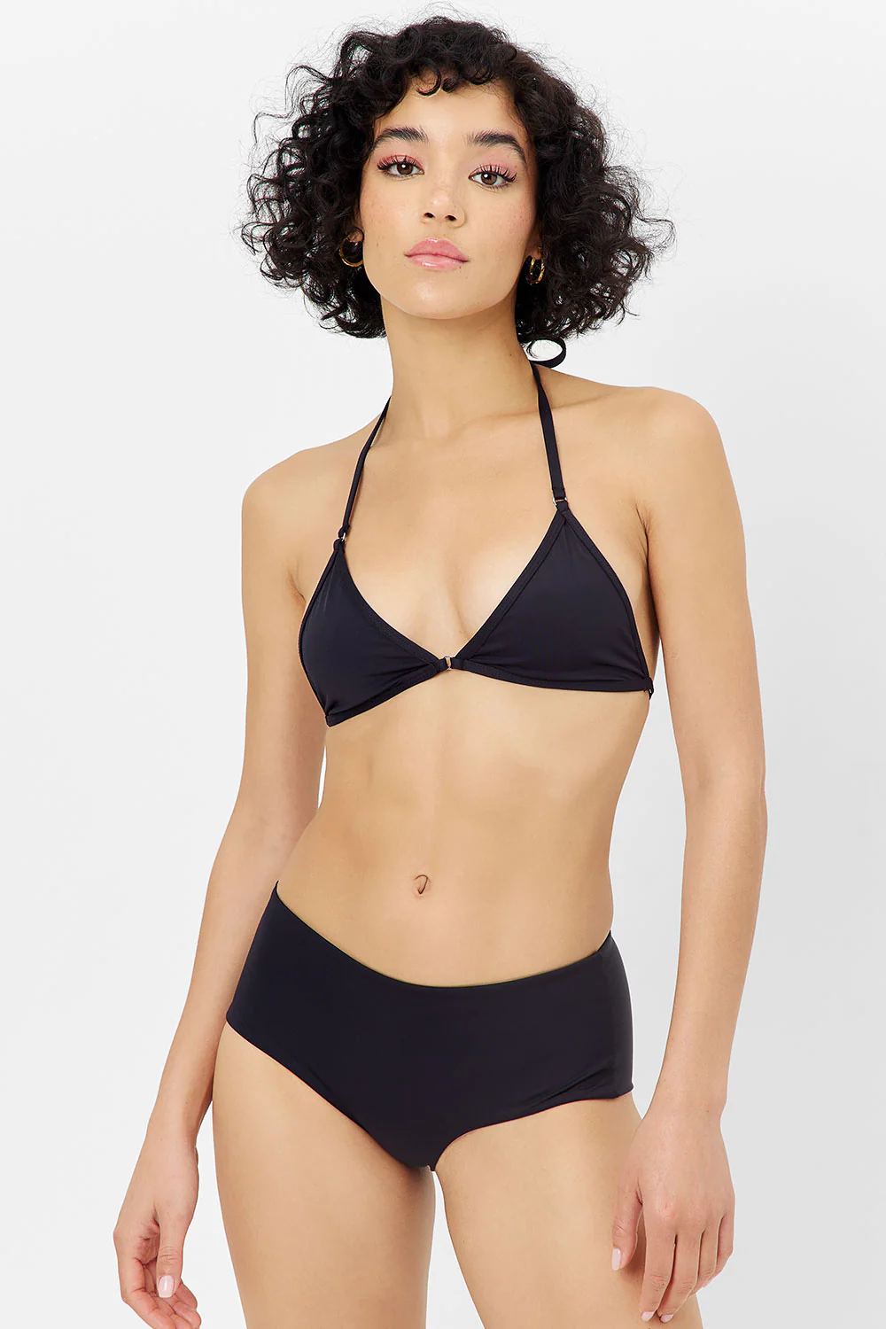 Lisa Full Coverage Bikini Bottom - Black - Image 2