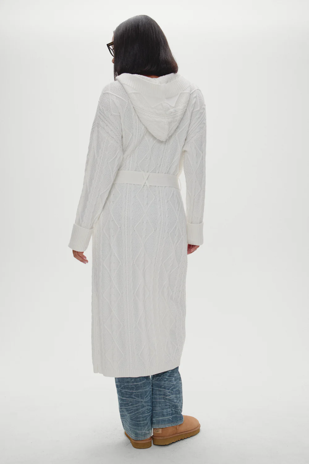 Love Story Duster Cardigan - Cloud White - Image 6