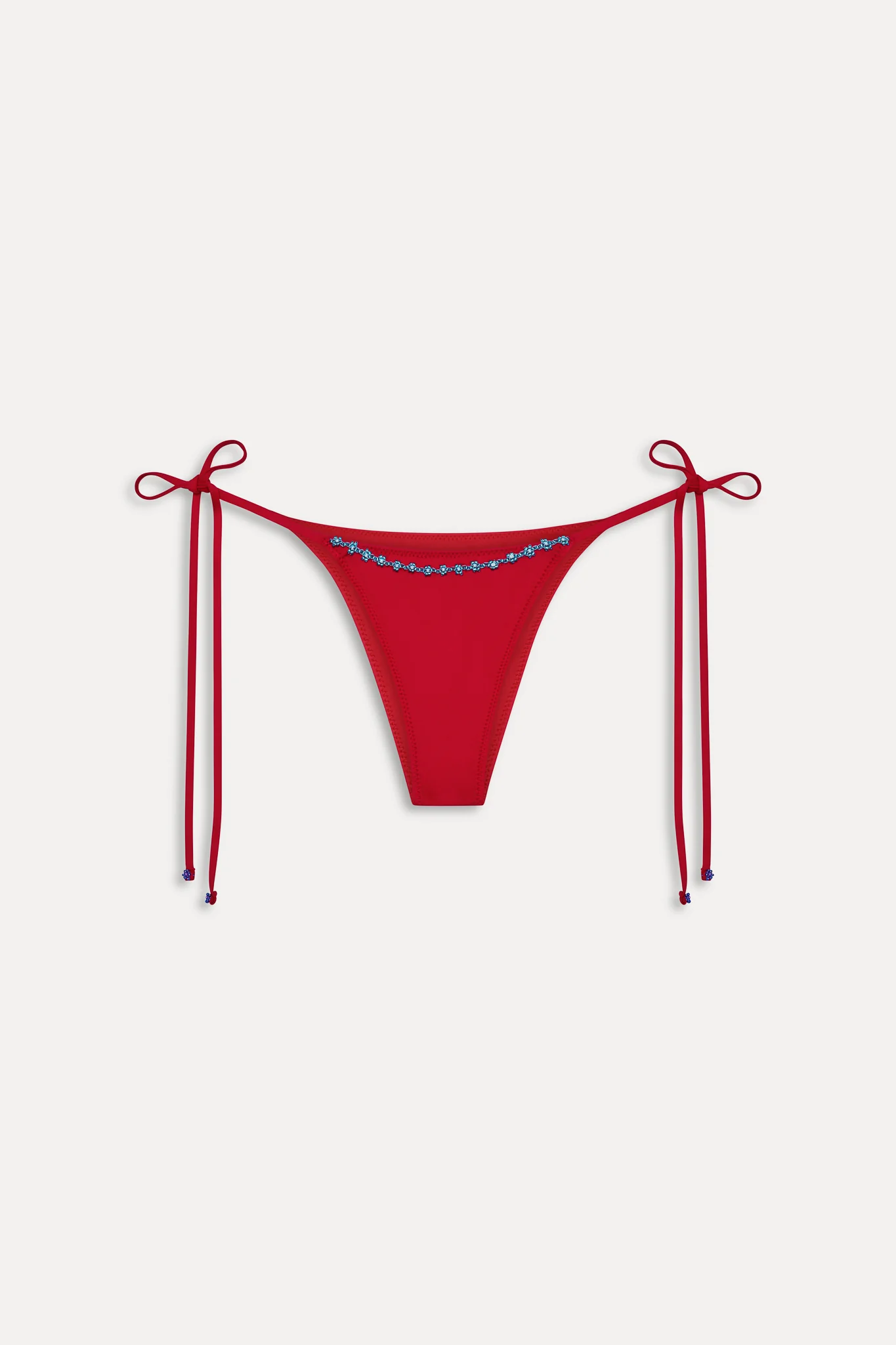 Mackenzie Beaded Cheeky Bikini Bottom - Havana - Image 3