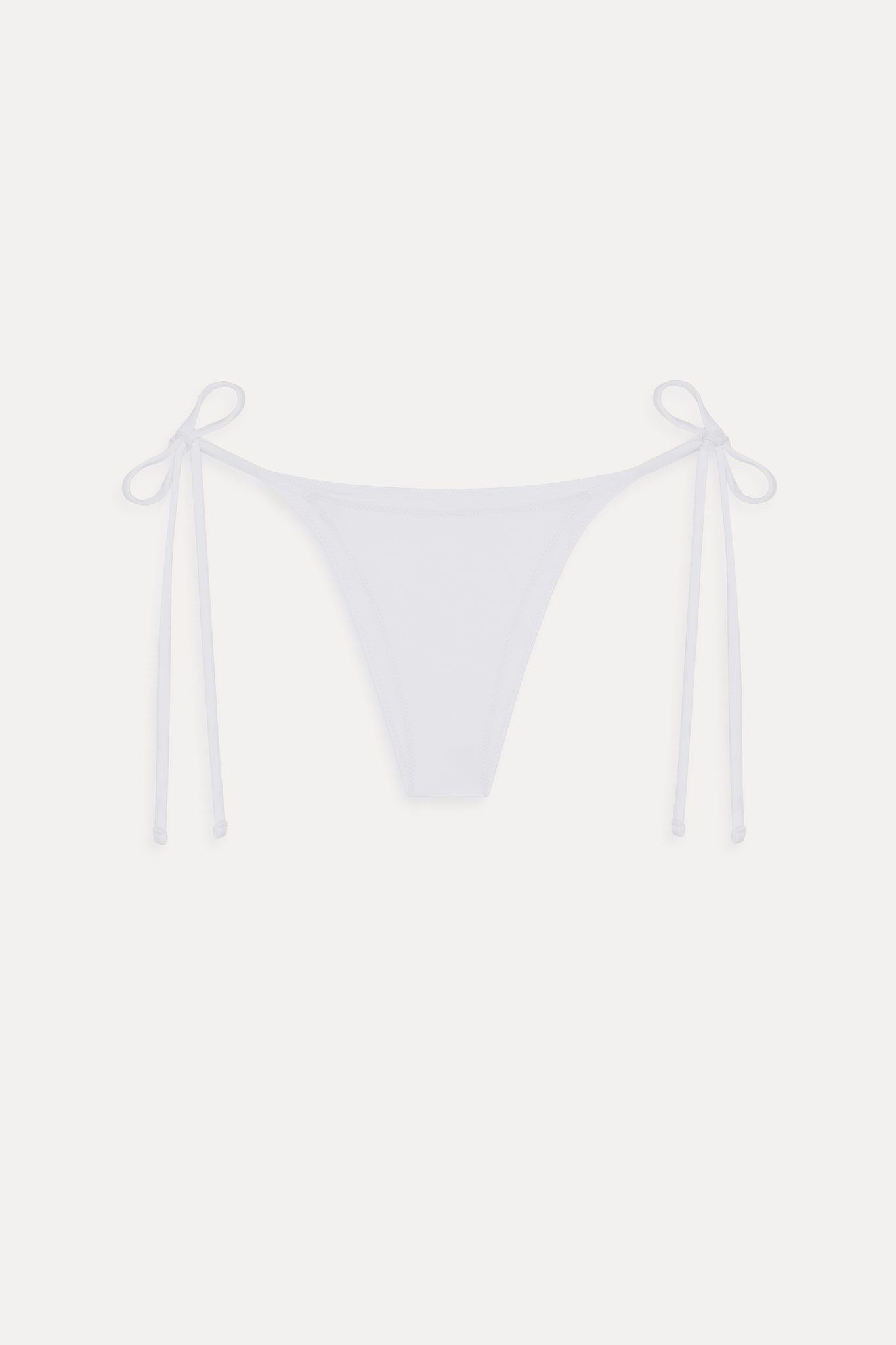 Mackenzie Cheeky String Bikini Bottom - Optic White - Image 3