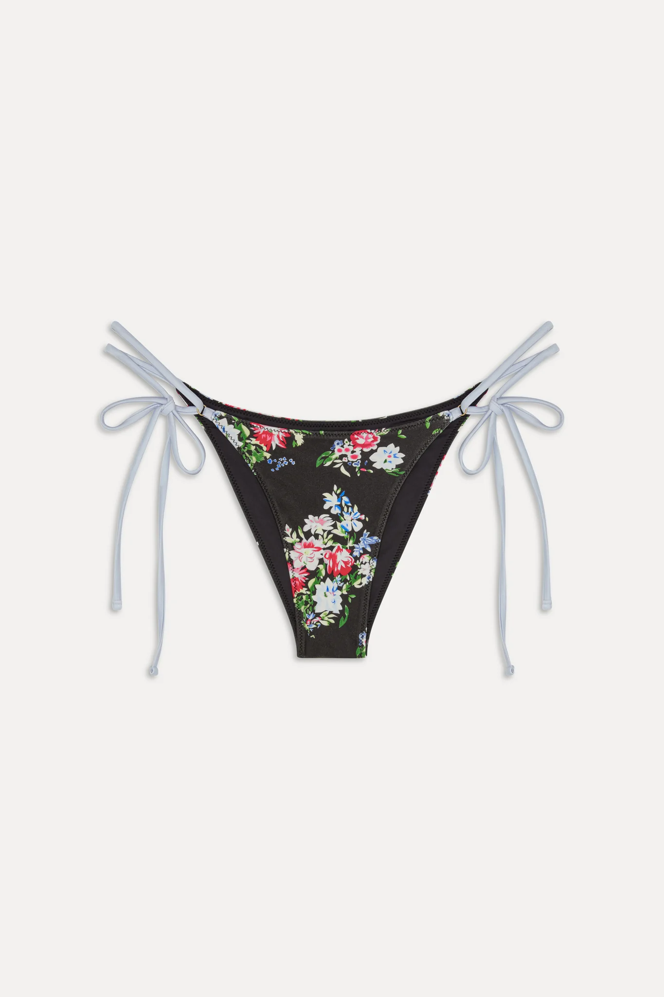 Mackenzie Satin Cheeky Bikini Bottom - Bouquet - Image 3