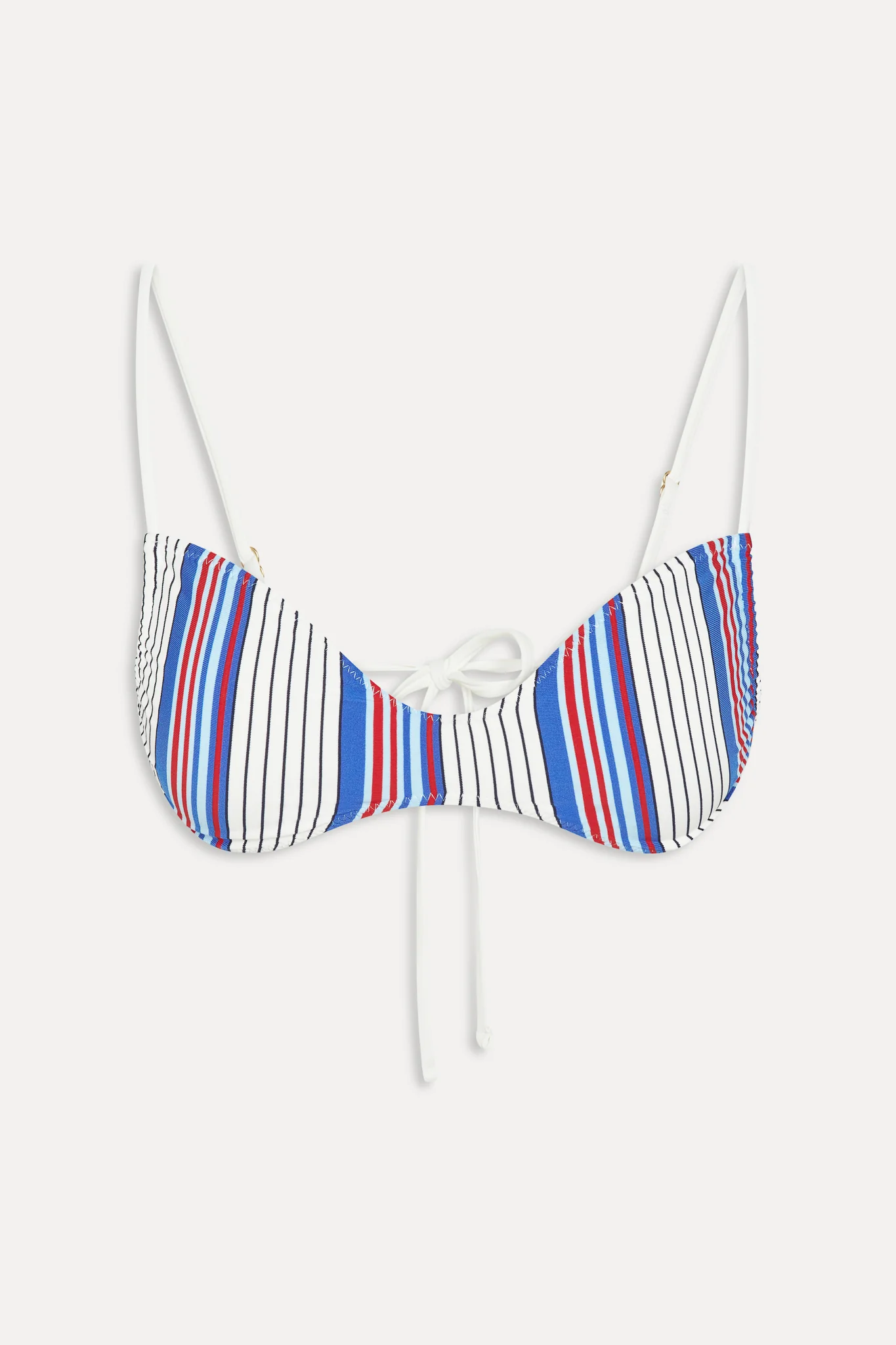 Magnolia Striped Bikini Top - St. Tropez Stripe - Image 3