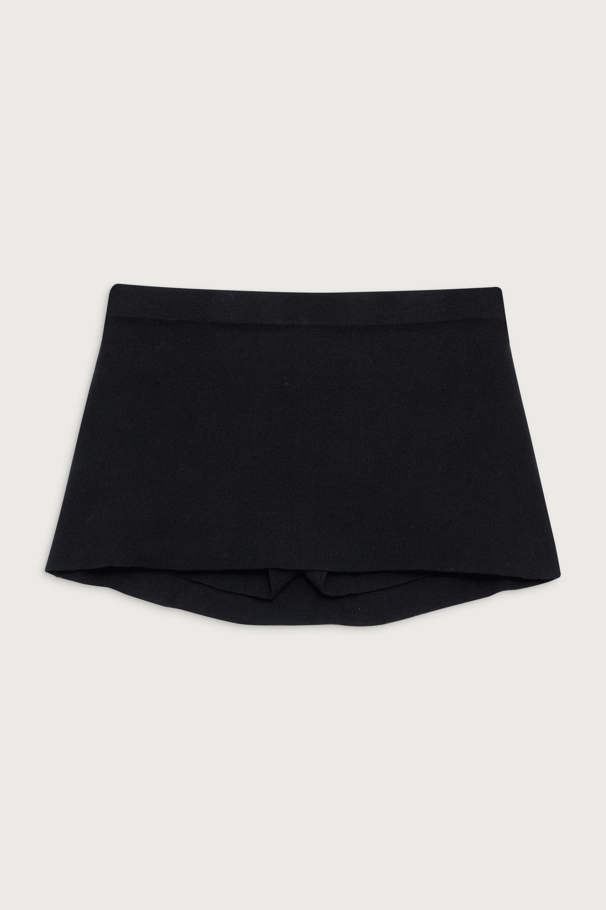 Marialla Knit Mini Skort - Black - Image 3