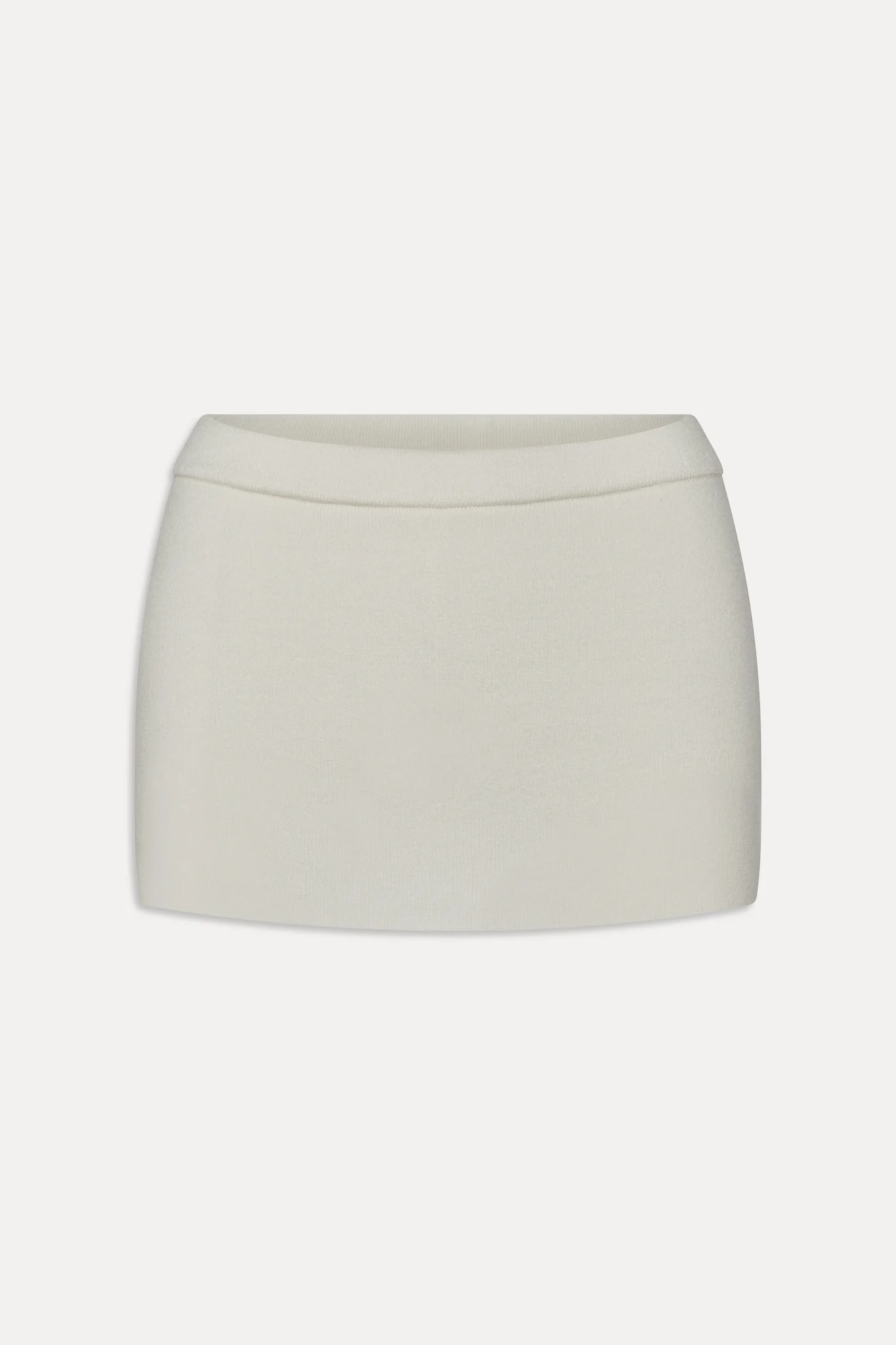 Marialla Knit Mini Skort - Soft Vanilla - Image 3