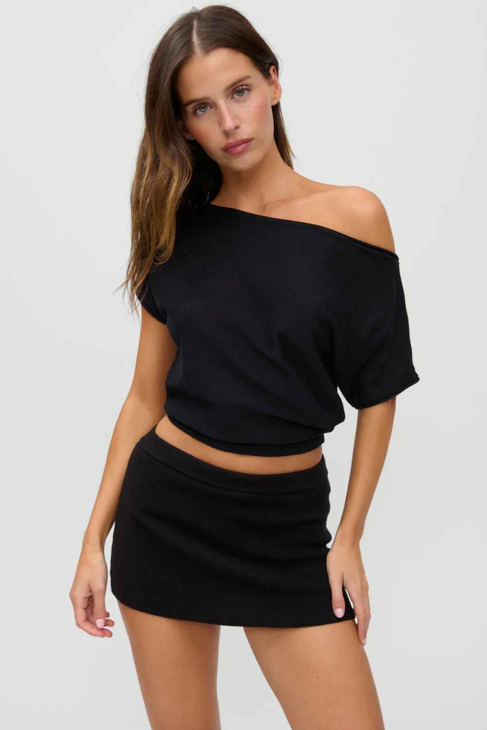 Marialla Mini Skort - Black - Image 4