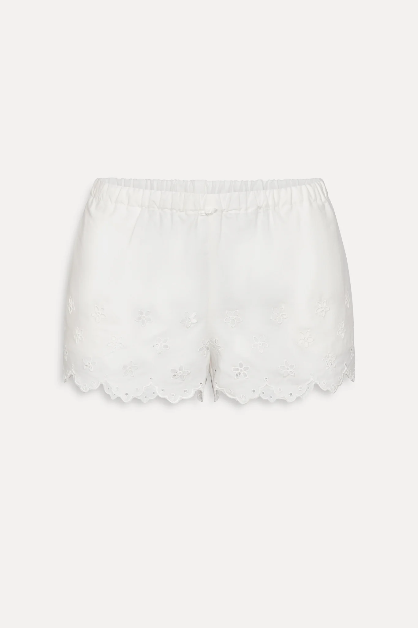 Mariam Mini Shorts - White - Image 3