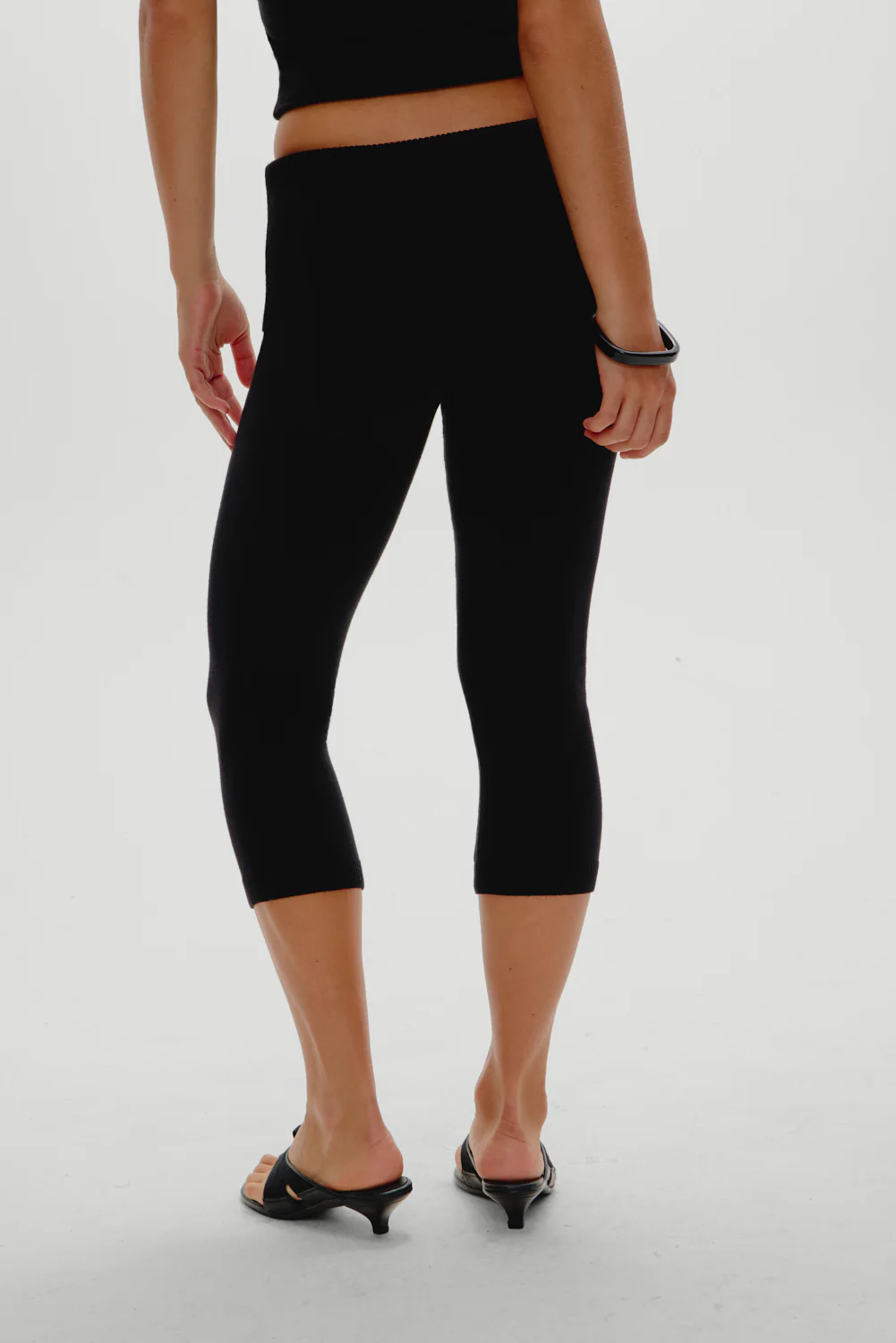 Milo Capri Pants - Black - Image 5