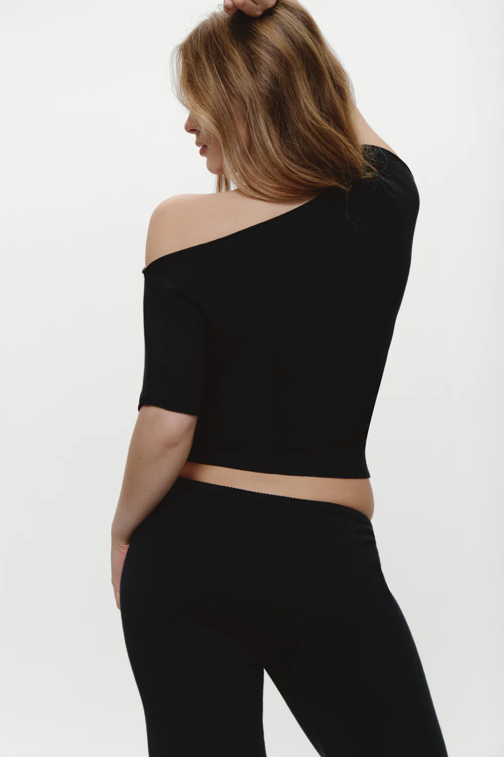 Montecito Boat Neck Knit Shirt - Black - Image 9