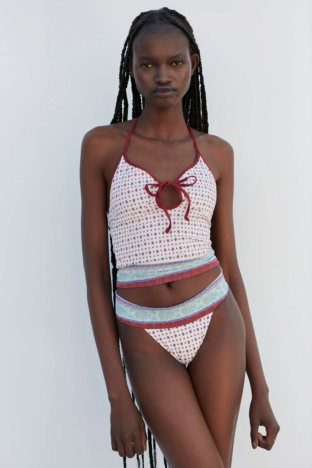 Nick Cheeky Bikini Bottom - Sand Paisley - Image 3