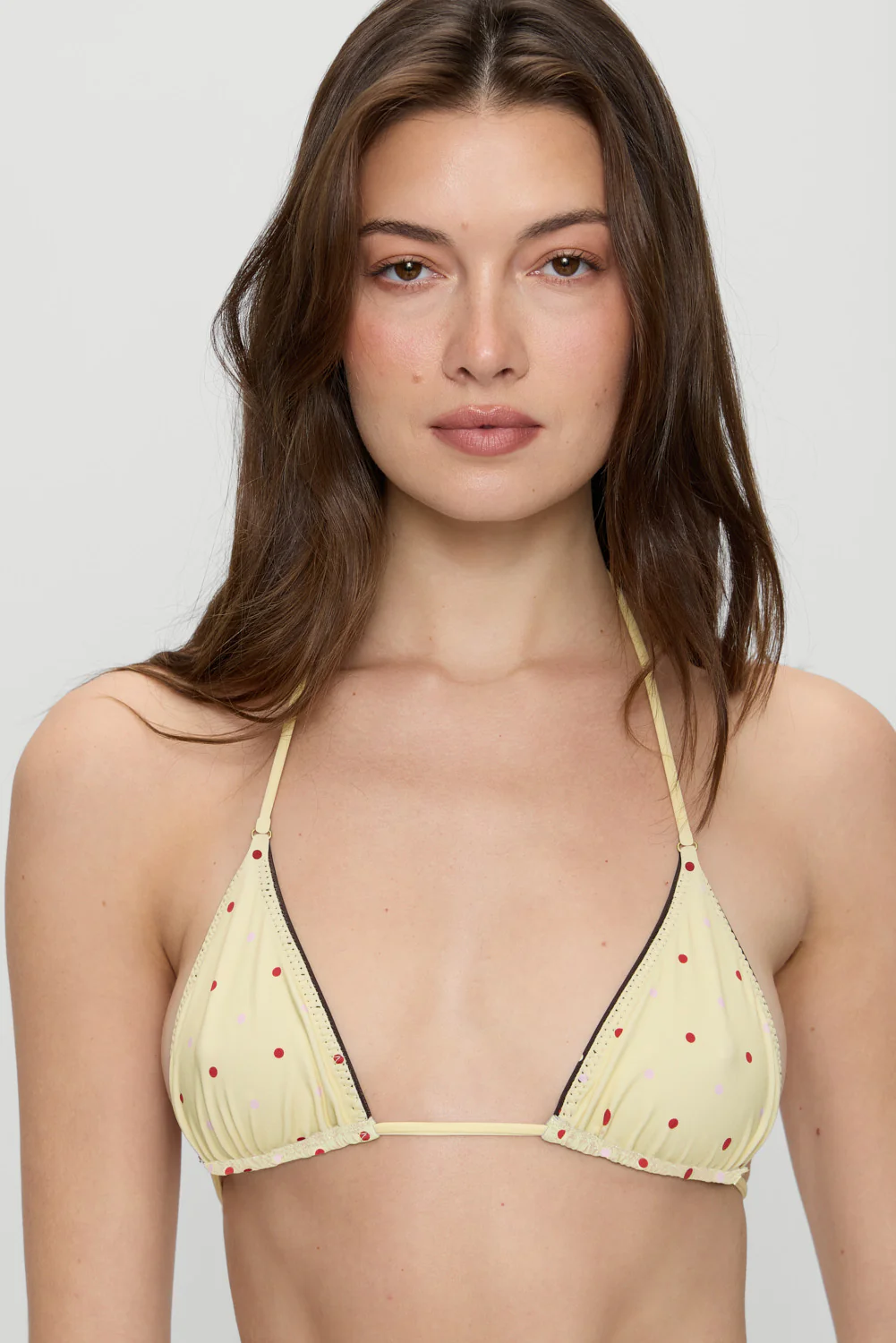 Nick Reversible Satin Bikini Top - Honey Bug - Image 8