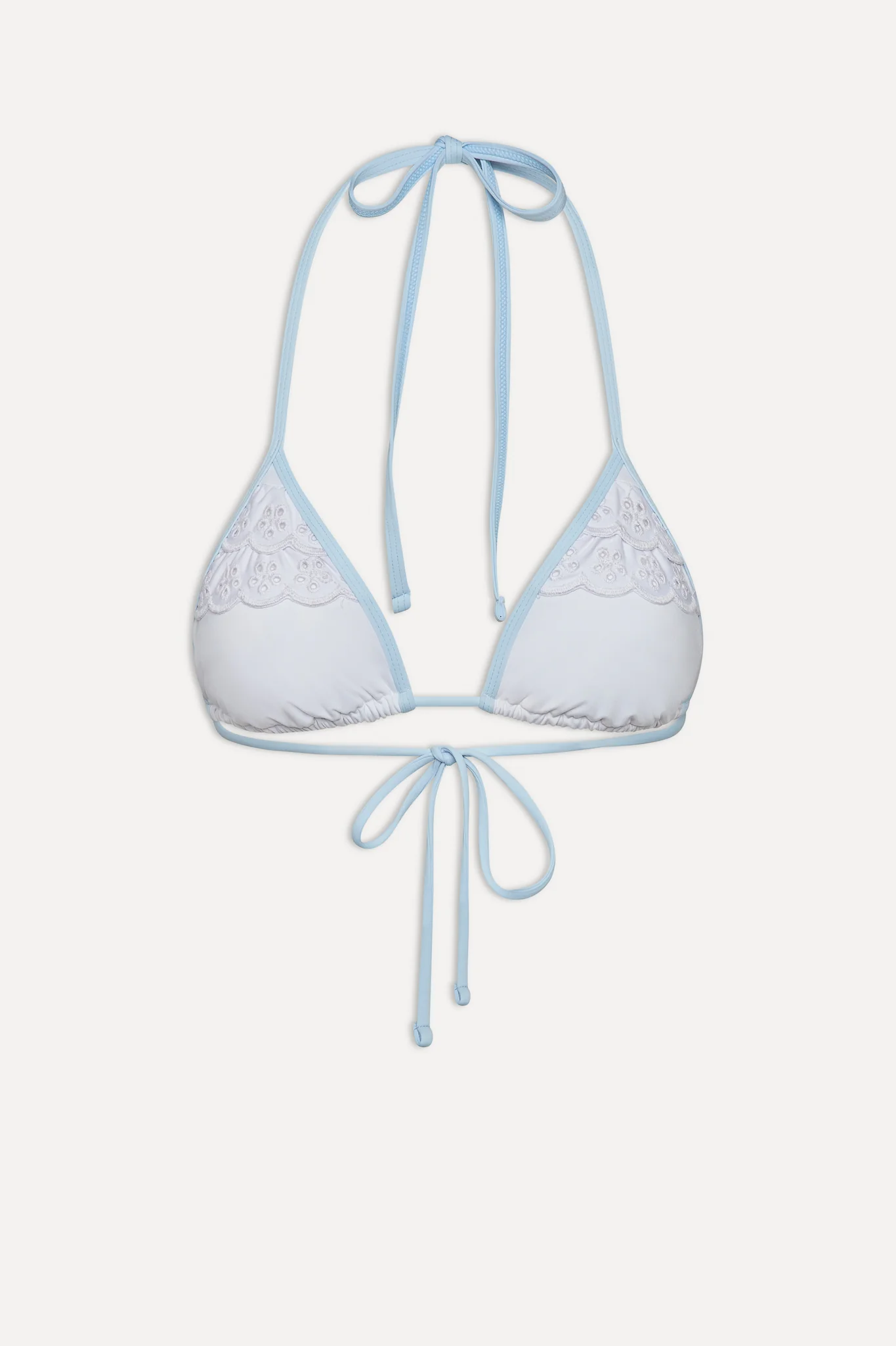 Nick Skimpy Triangle Bikini Top - Spring Cloud - Image 3