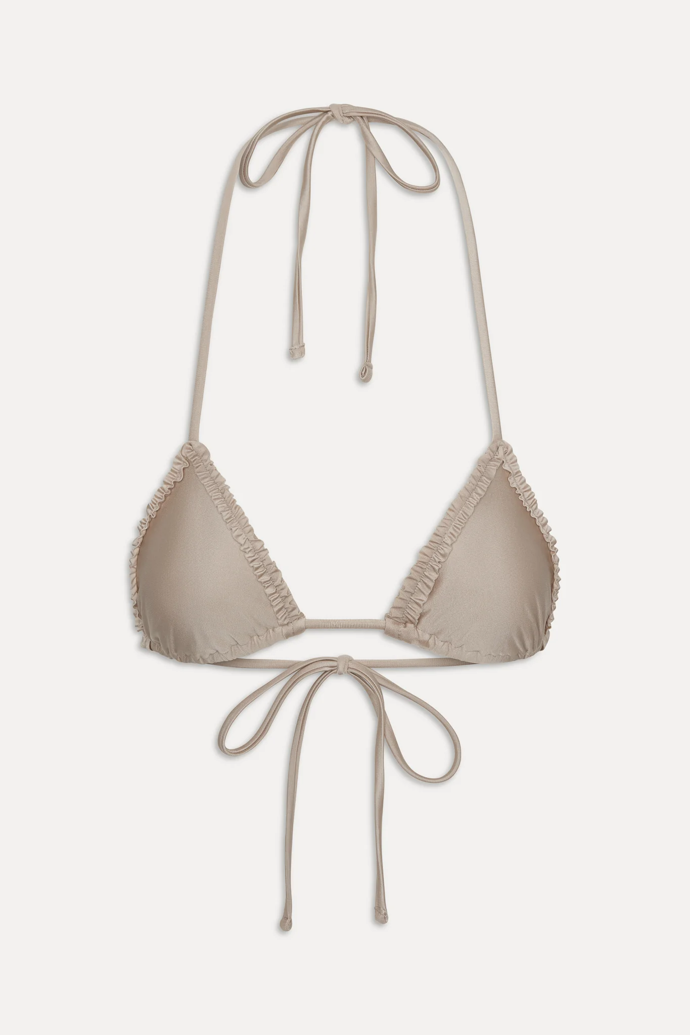 Nick Triangle Shine Bikini Top - Birthday Suit - Image 3