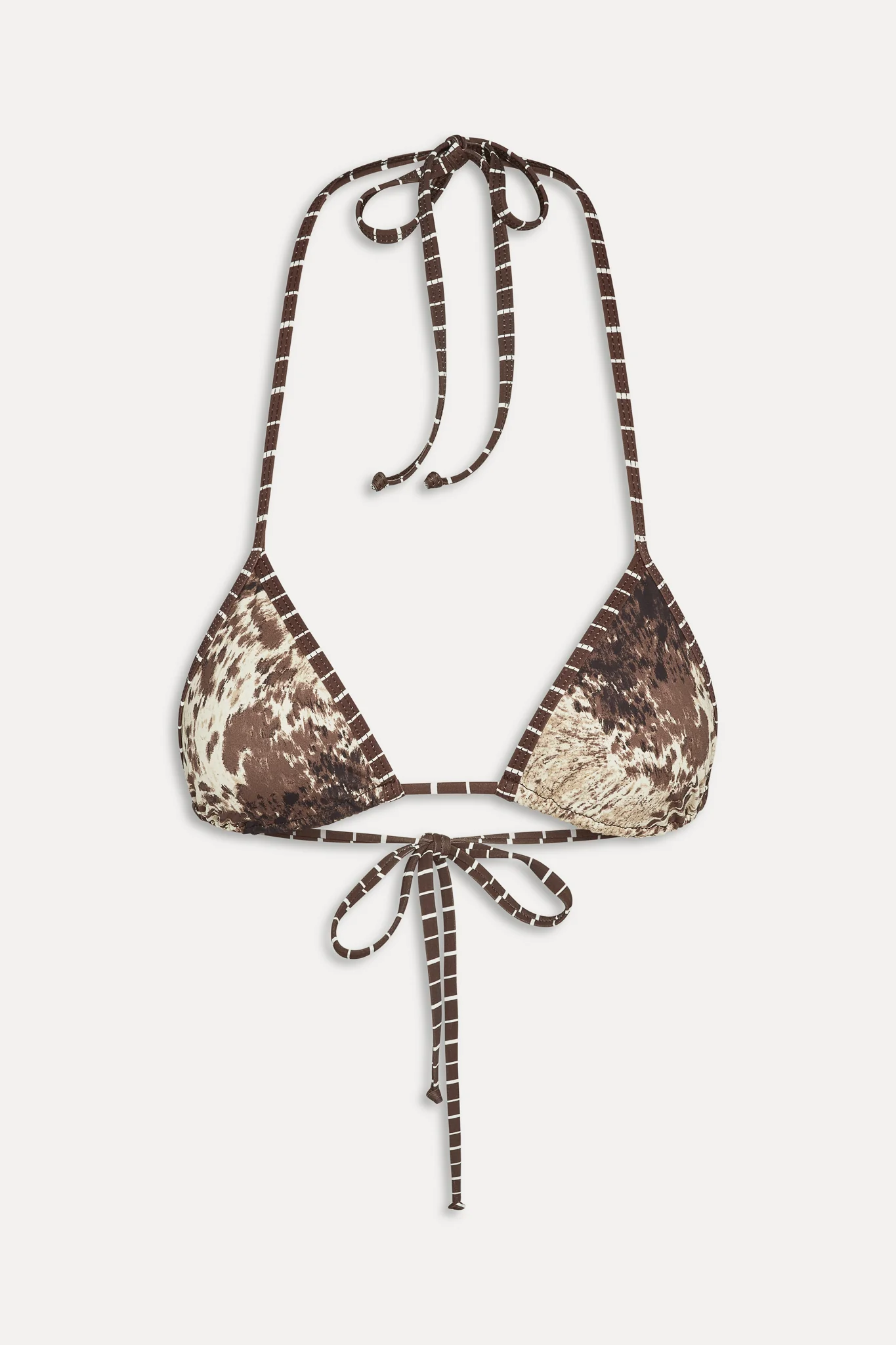 Nick Triangle String Bikini Top - Saddle Up - Image 3