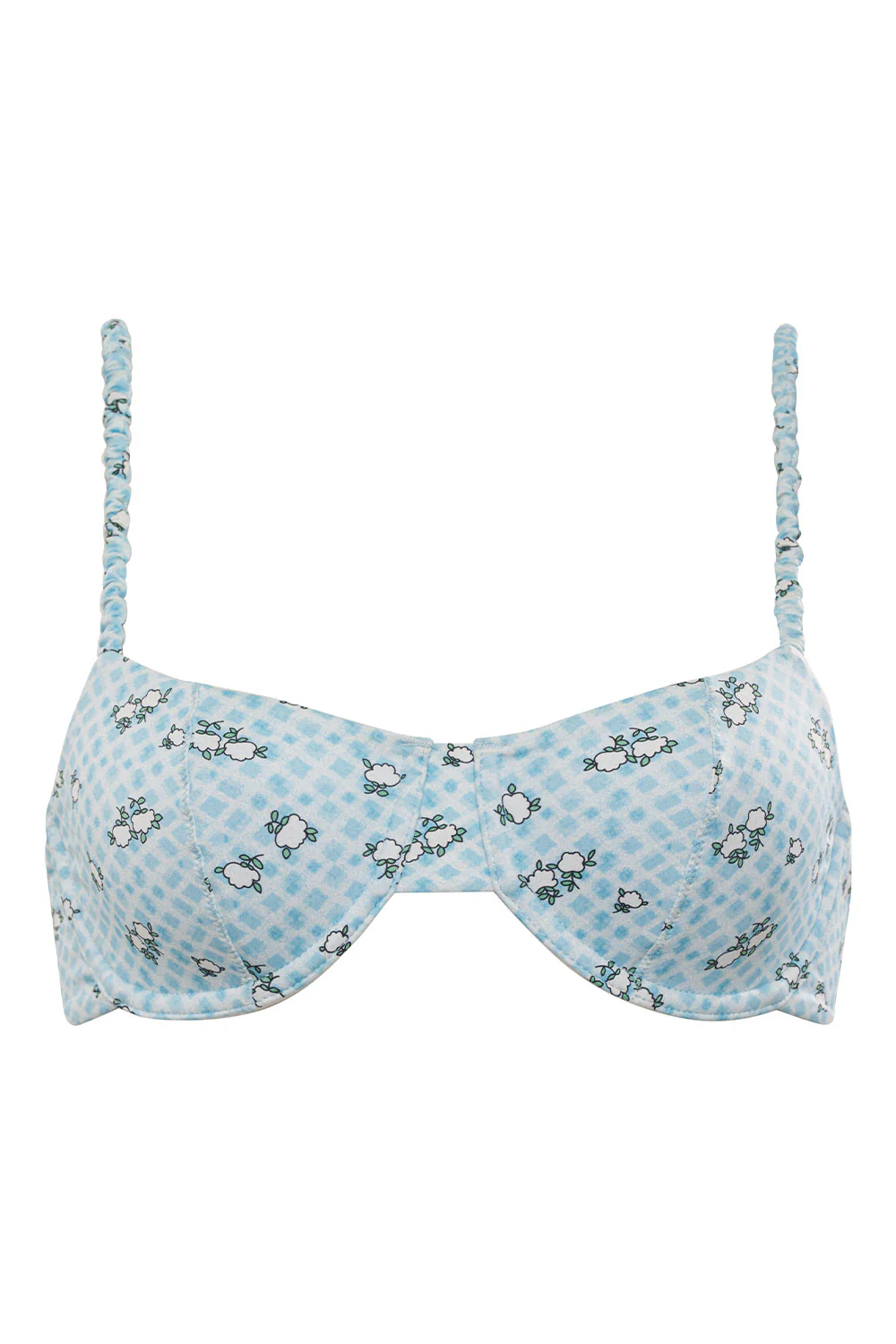Pam Gingham Underwire Bikini Top - Posie - Image 7