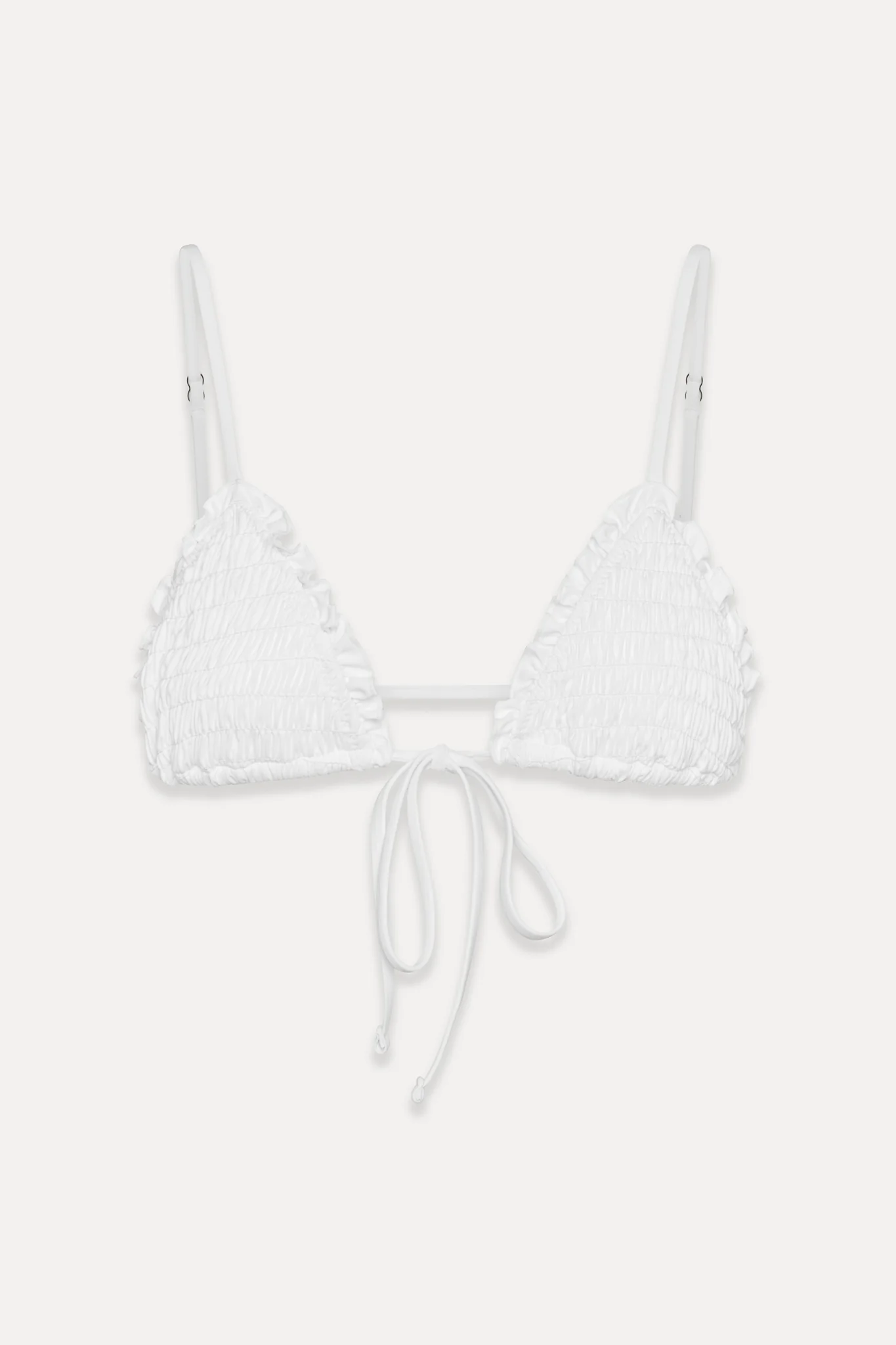 Penny Skimpy Triangle Bikini Top - Optic White - Image 3