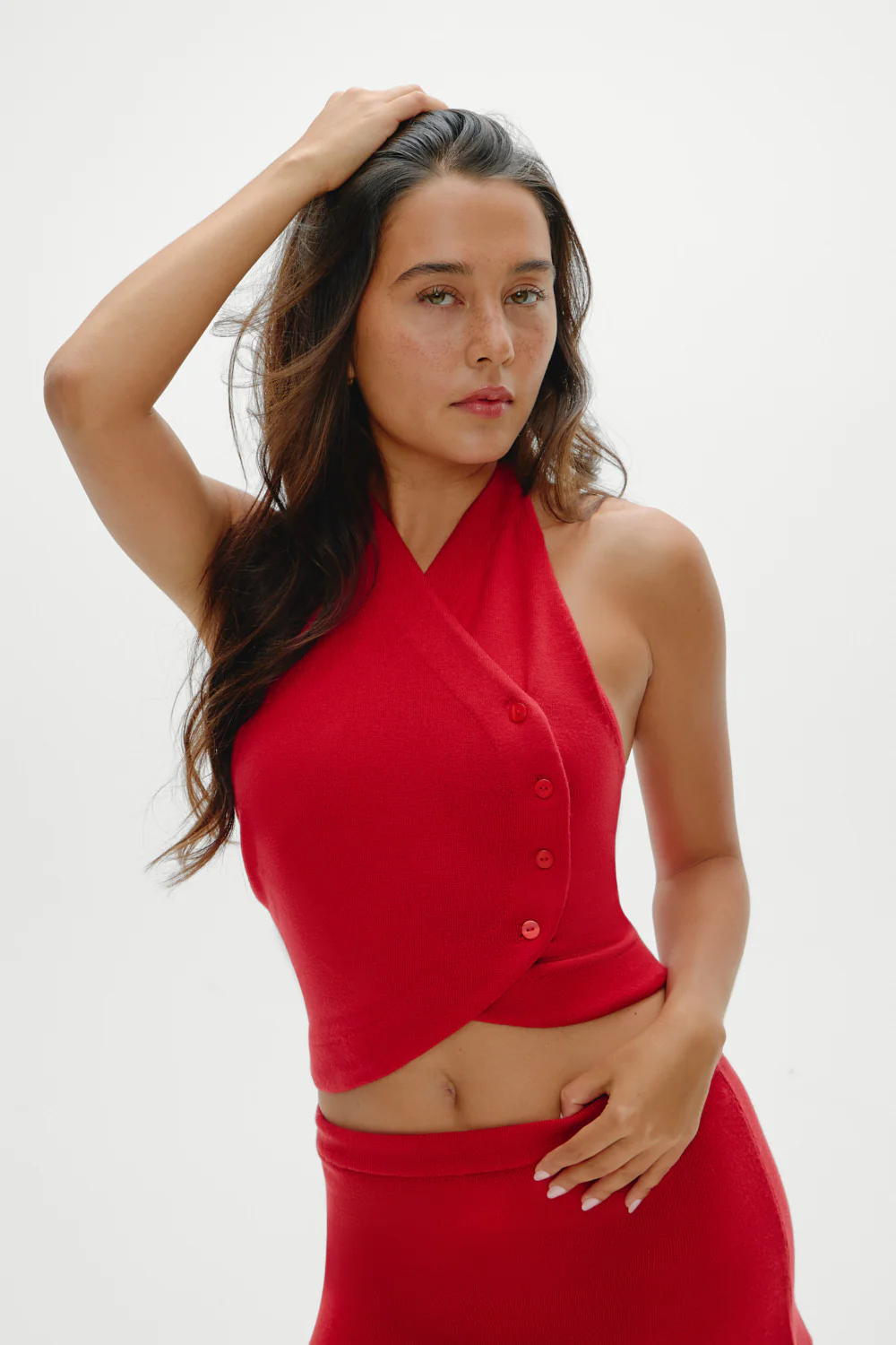 Ryder Knit Halter Top - Heartstrings - Image 2