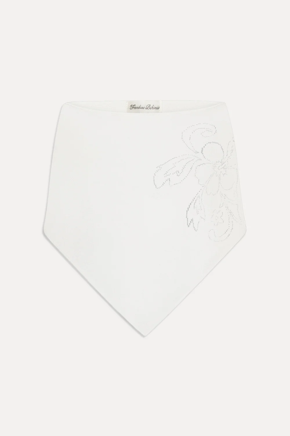 Scout Knit Poncho - White Hibiscus - Image 3