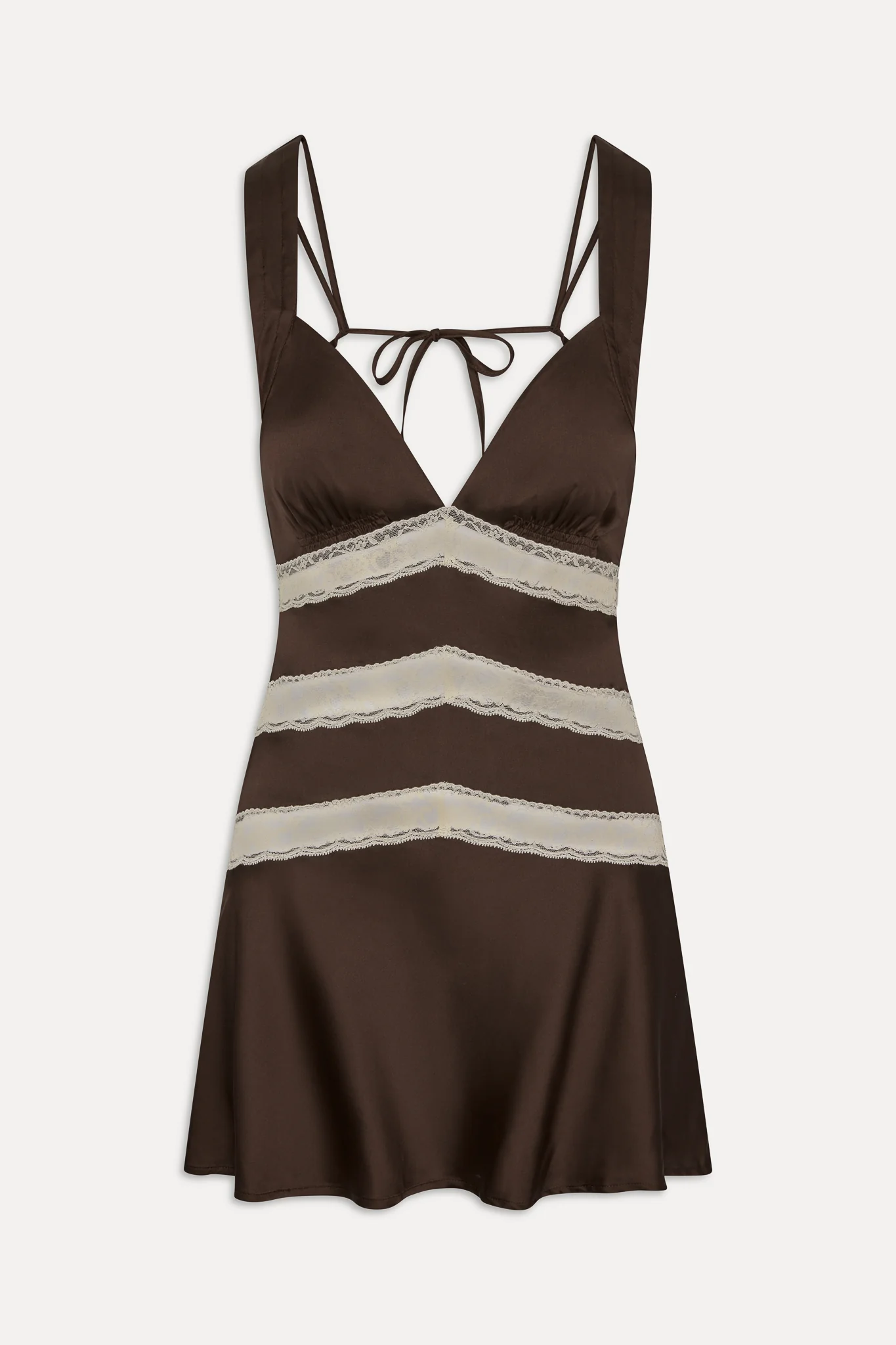 Sedona Satin Mini Dress - Gift Wrap - Image 3