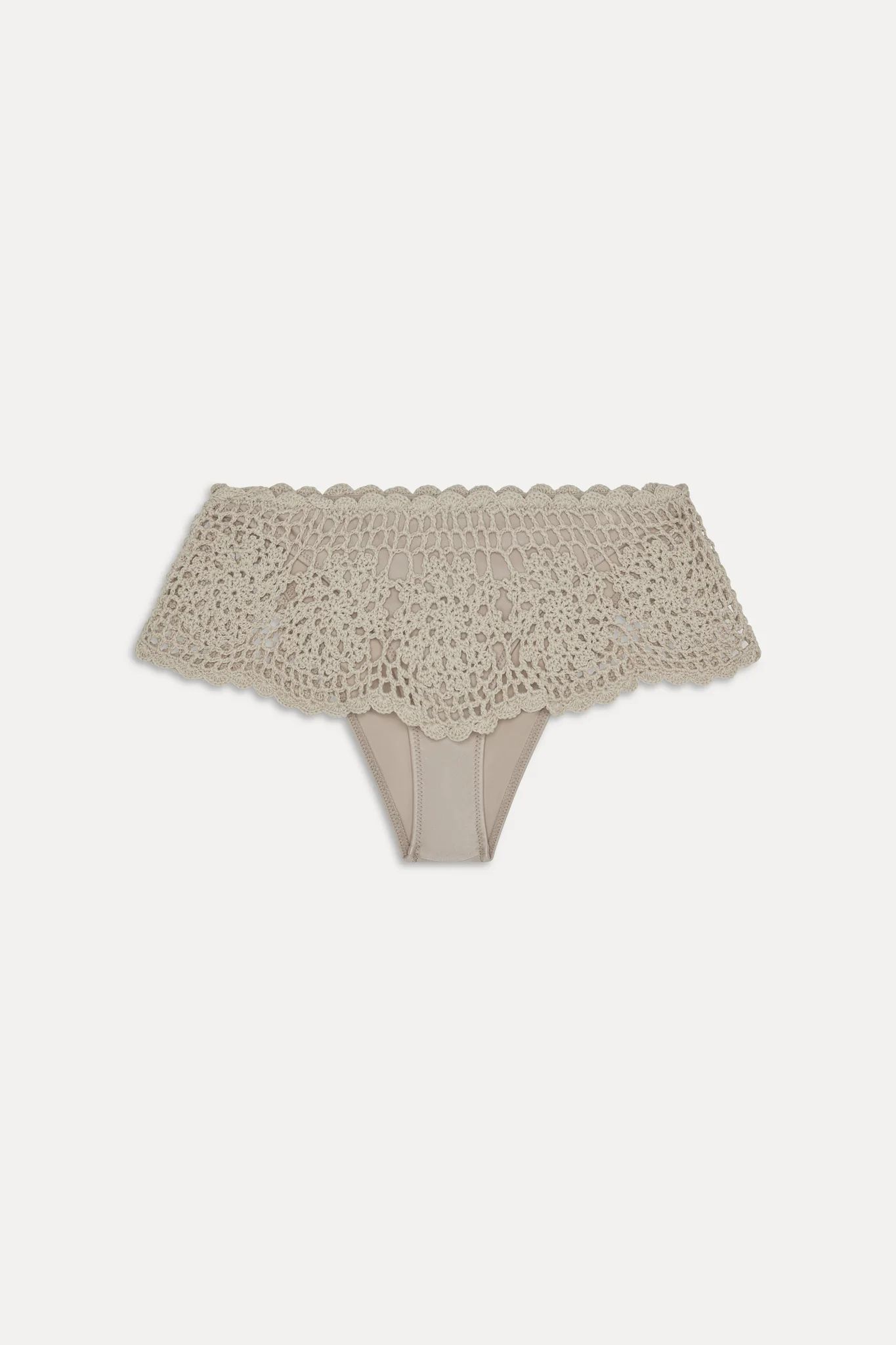Shelly Crochet Shine Swim Skirt - Birthday Suit - Image 3