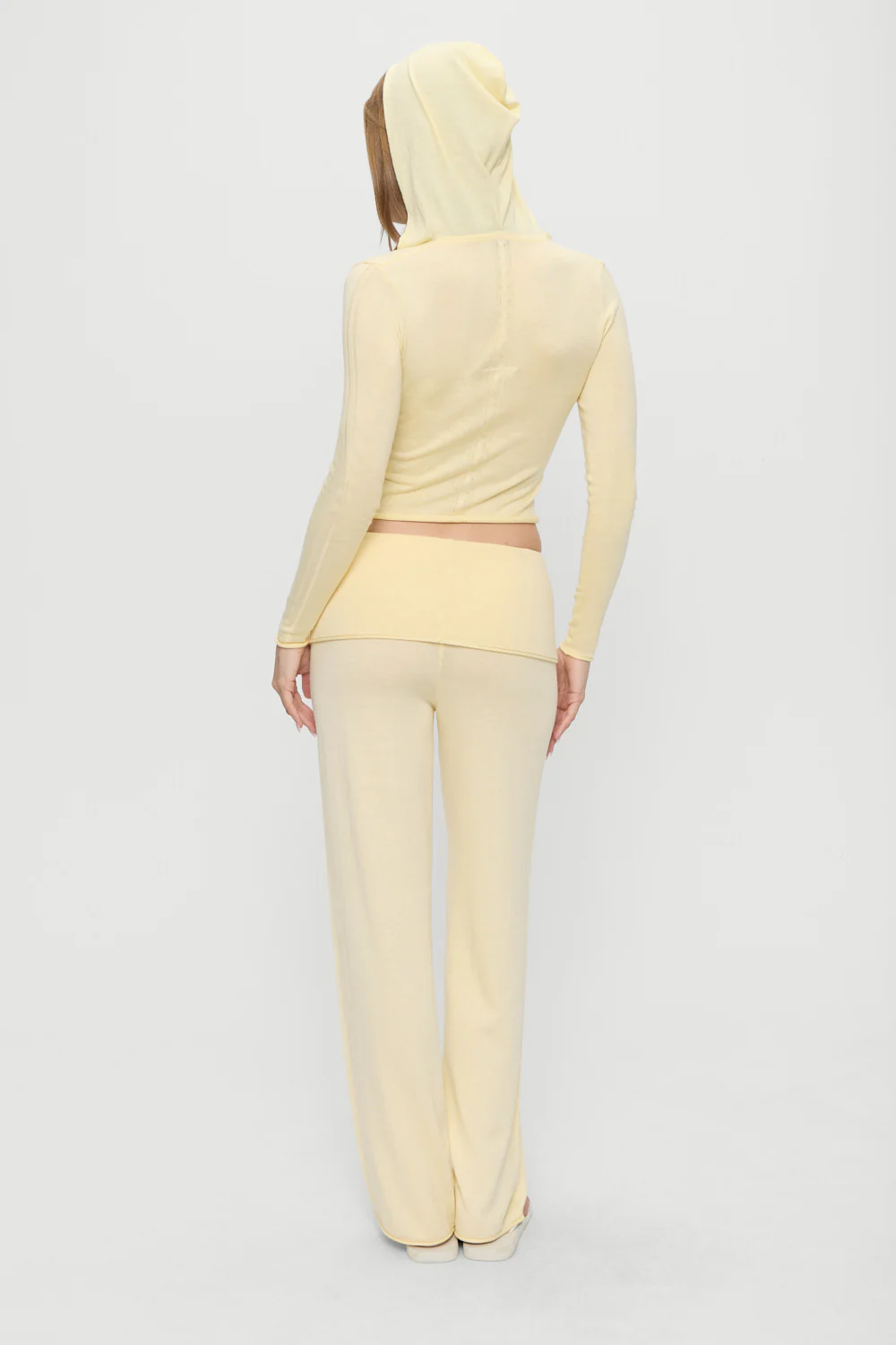 Sloane Knit Hoodie - Buttercream - Image 4