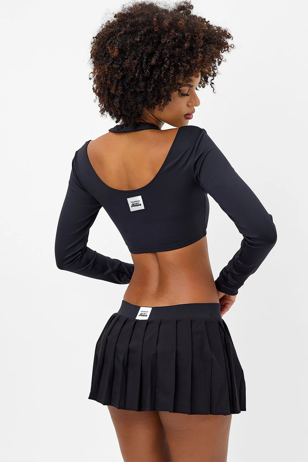 Windy Tennis Skirt - Black - Image 5