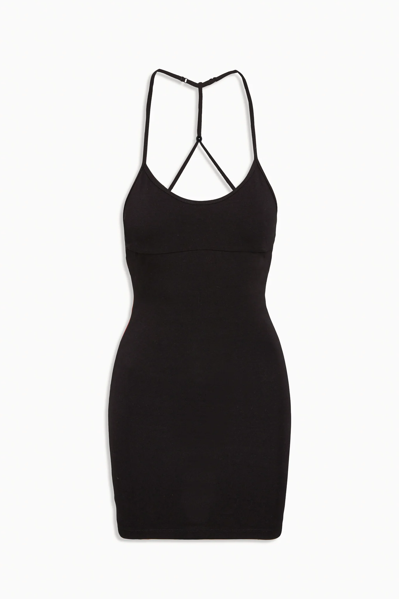 x JENNIE Carla Cotton Mini Dress - Black - Image 3